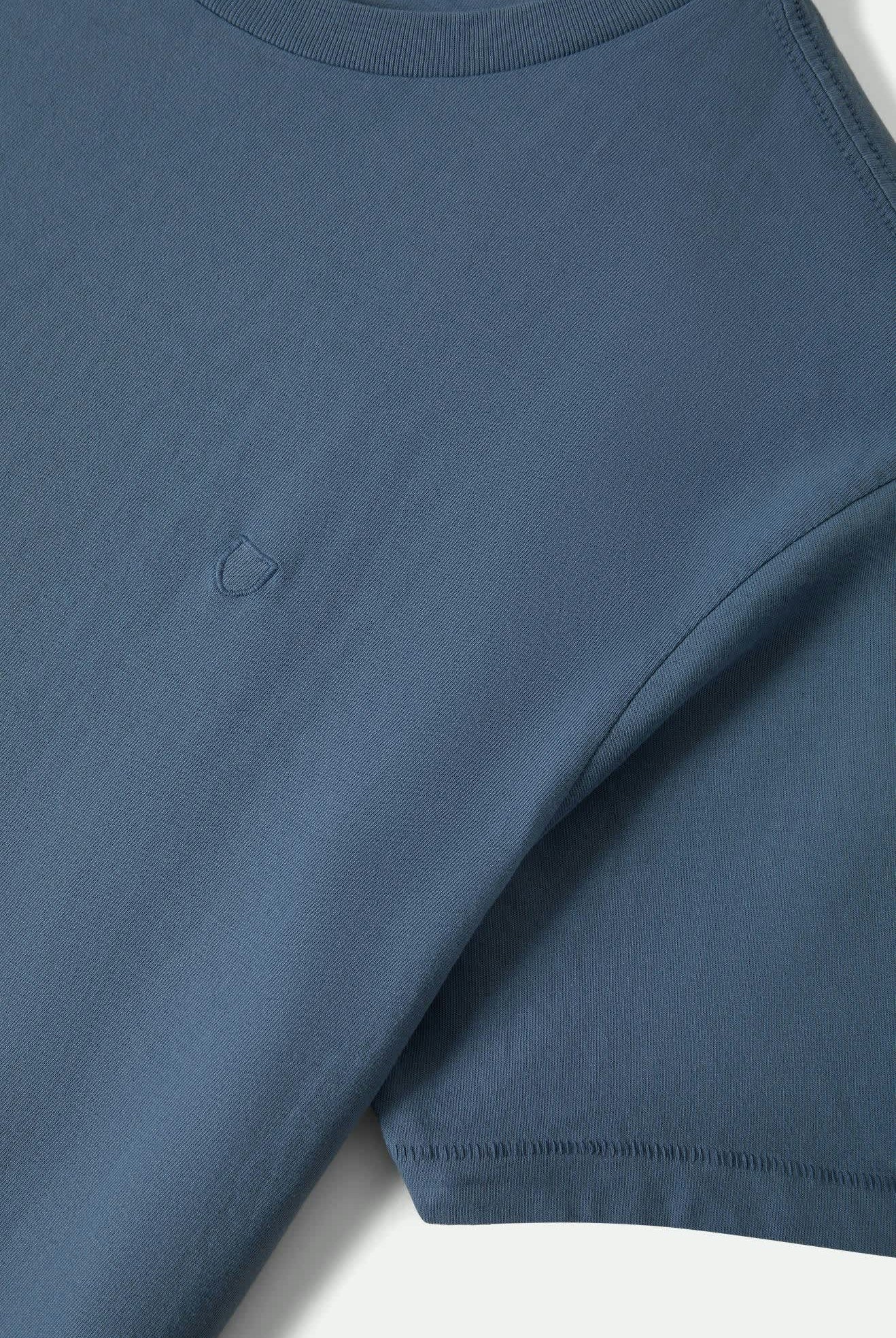 Men's Vintage Reserve S/S T-Shirt in the color Bering Sea Sol Wash - Additional Laydown image