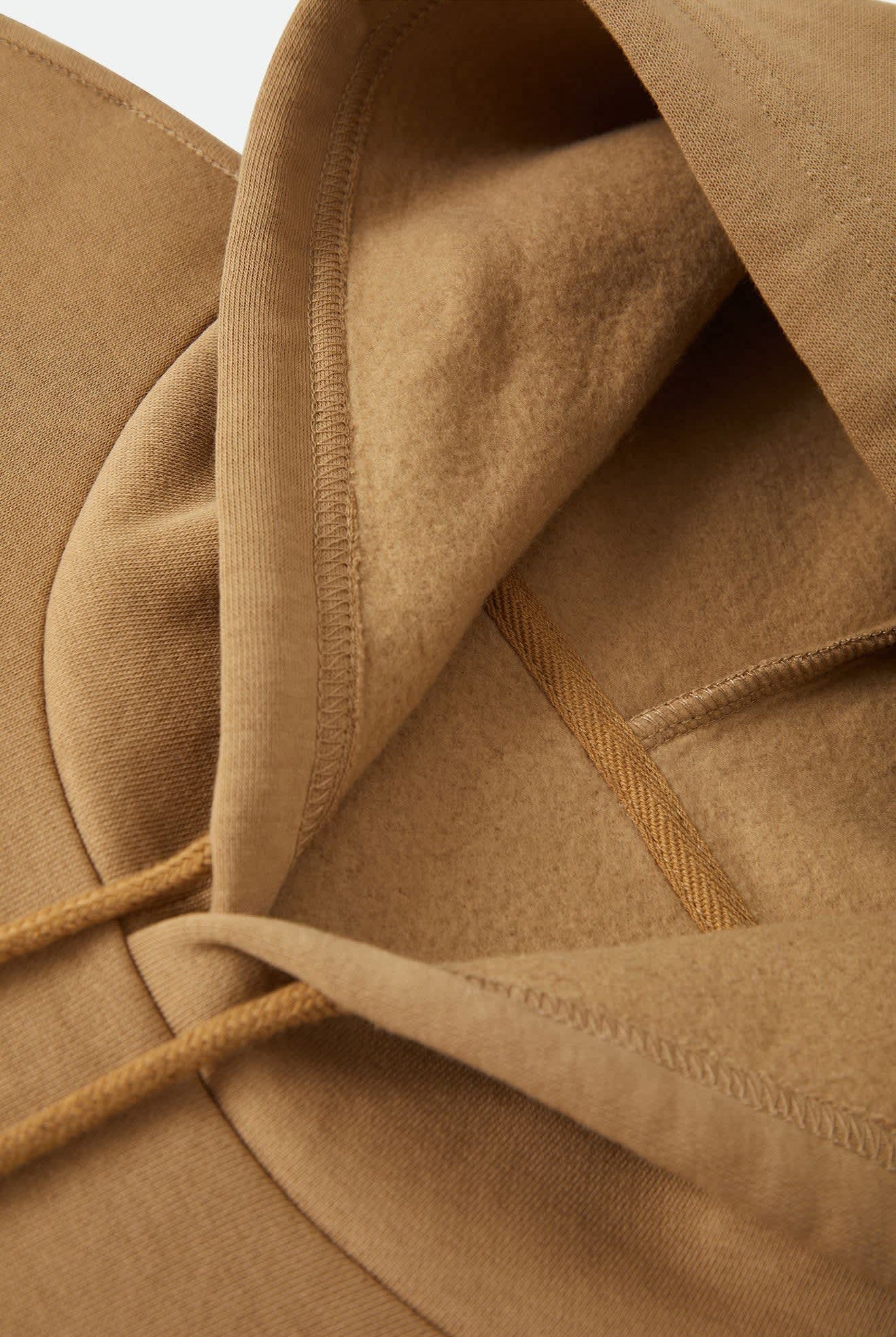 Men's Marley Hood in the color British Khaki - Additional Laydown image