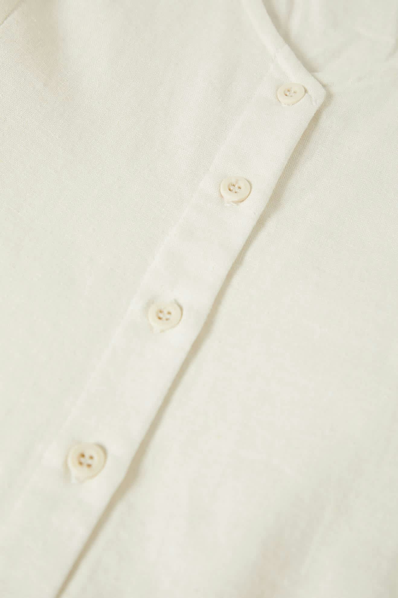 Women's The Meadow Blouse in the color Off White - Additional Style View