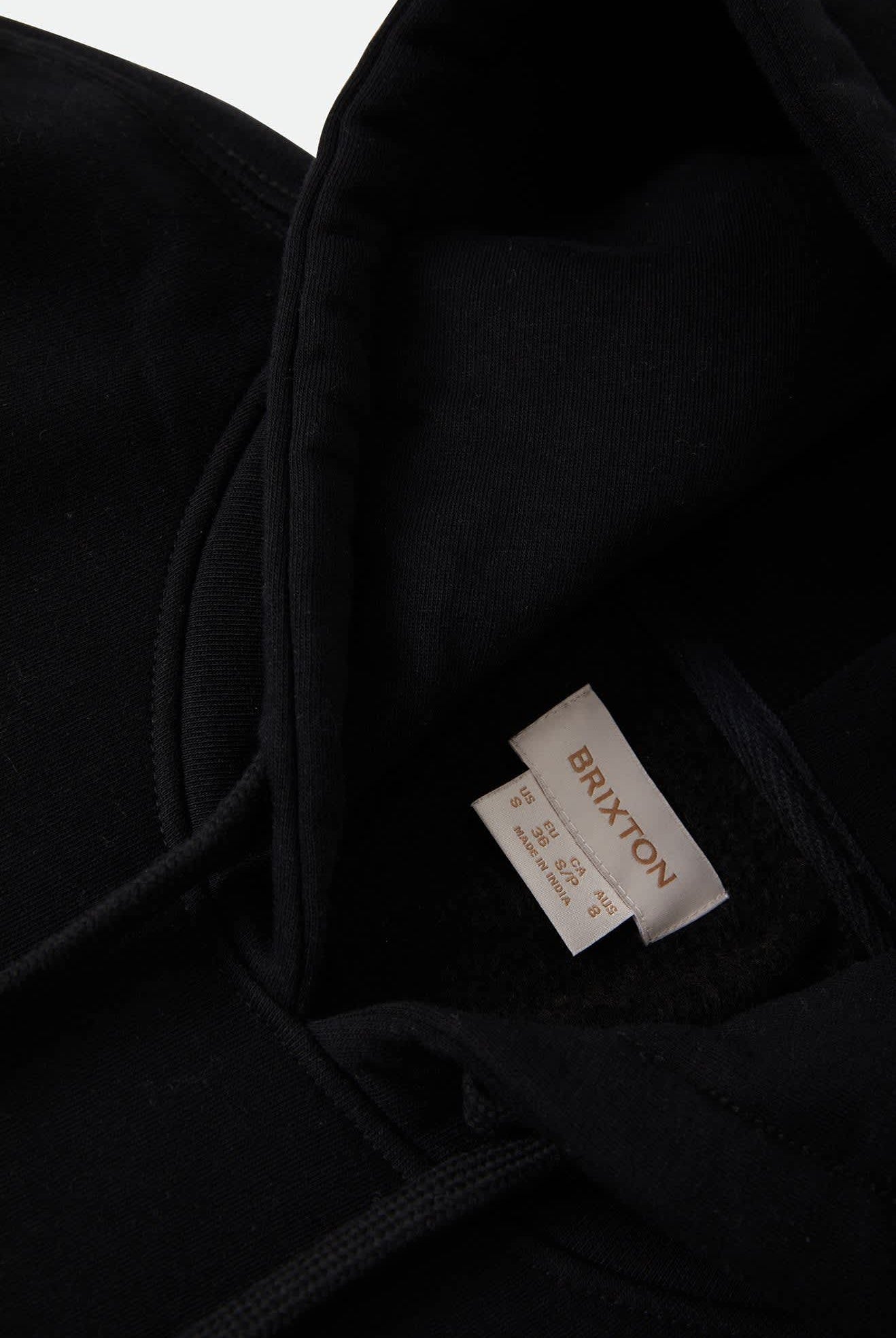 Women's Clifton Hood in the color Black - Additional Laydown image