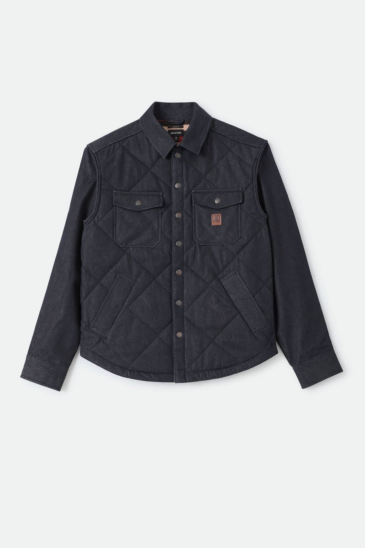 Men's Durham Lined Jacket in the color Dark Denim - Front Product View