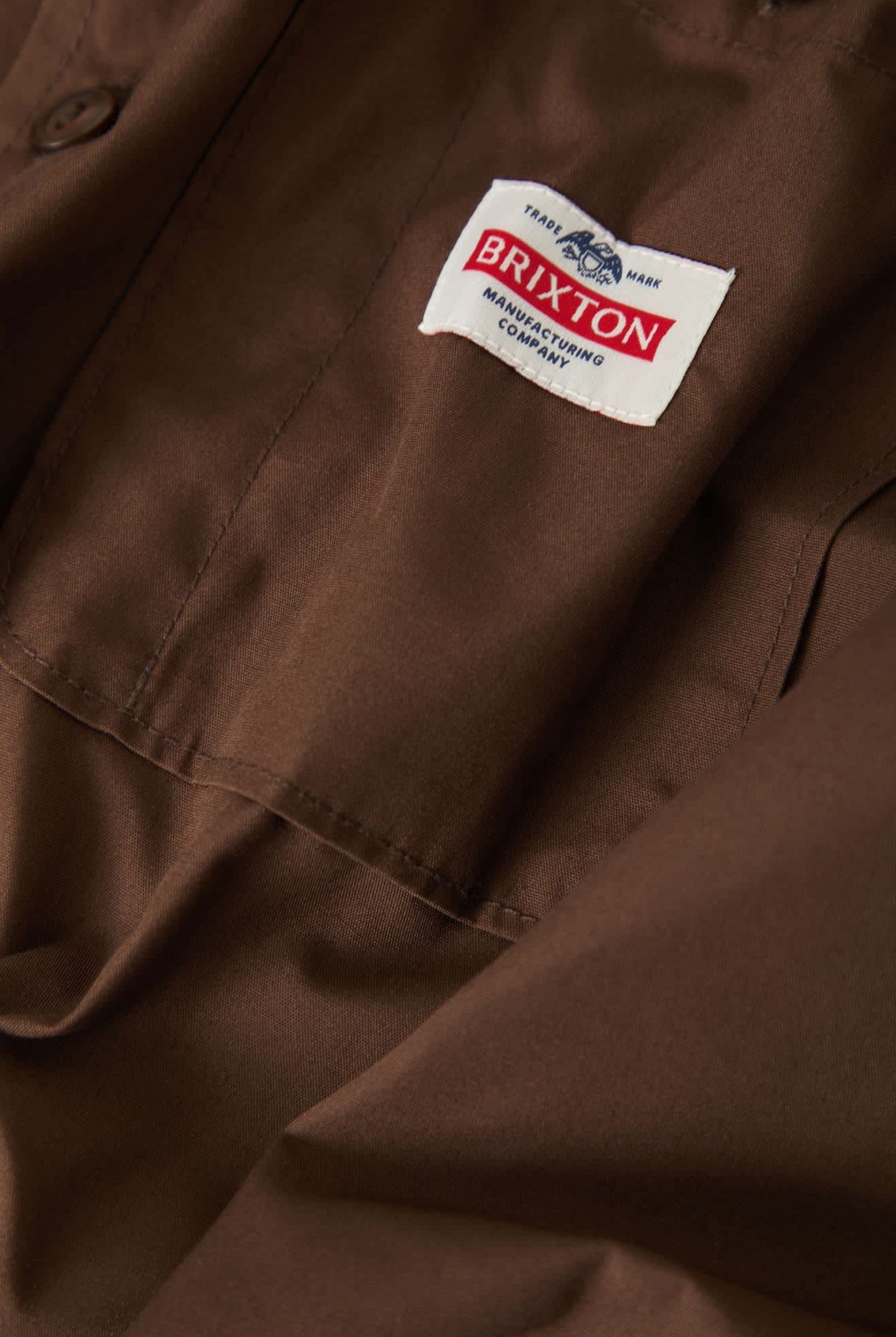 Men's Trademark Long Sleeve Shirt in the color Walnut Brown - Additional Laydown image
