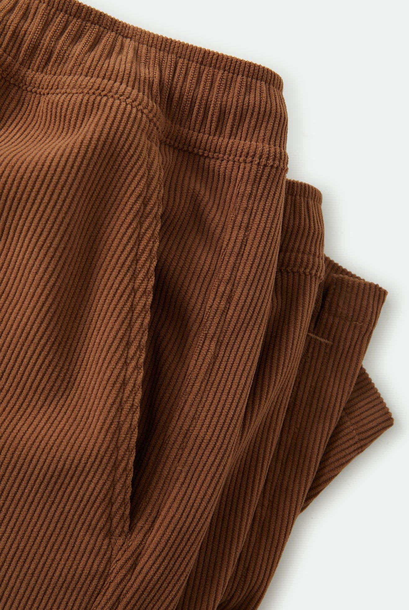 Men's Everyday Corduroy Short in the color Tobacco Brown - Additional Laydown image