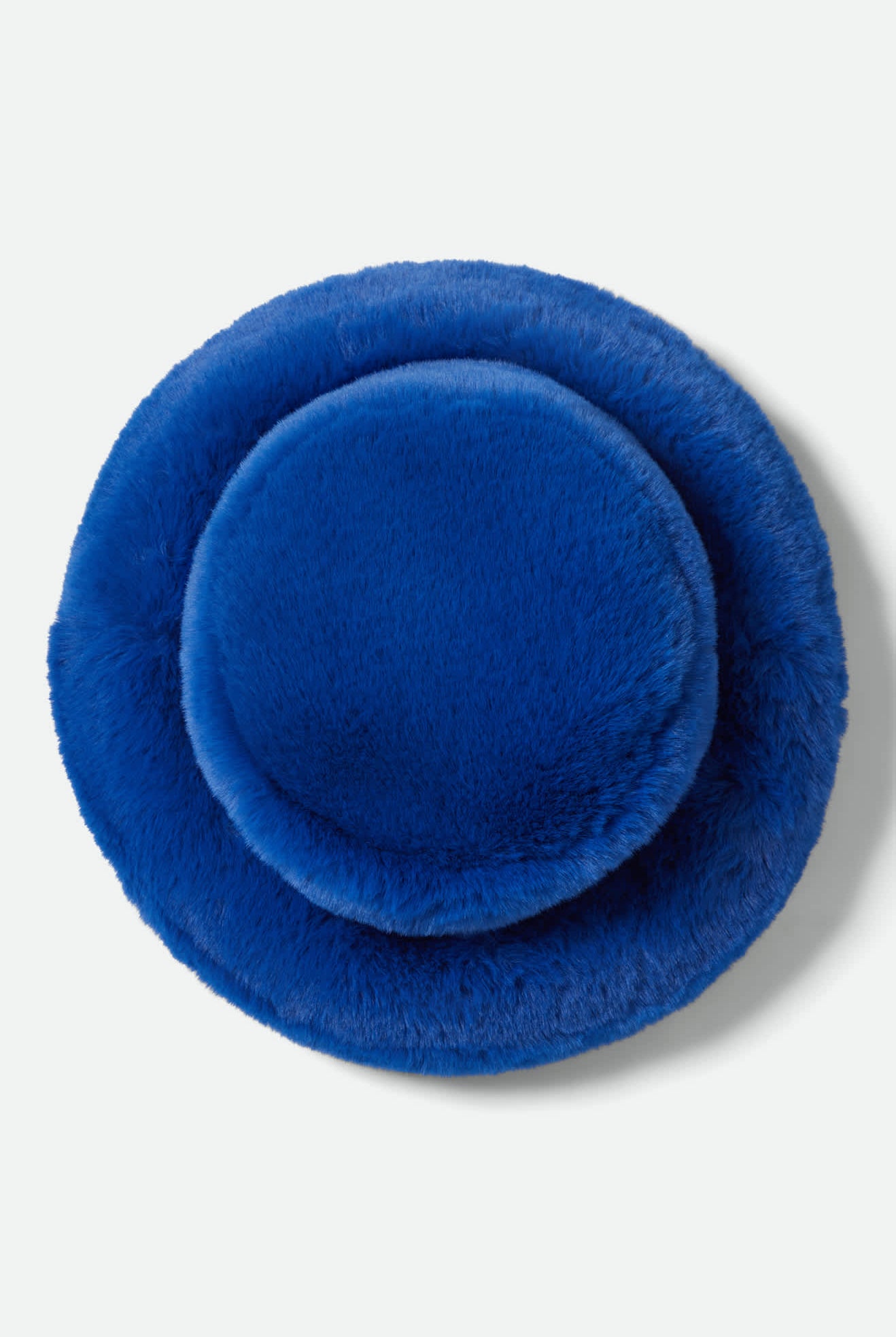 Women's Dion Packable Winter Bucket Hat in the color Cyber Blue - Additional Laydown image