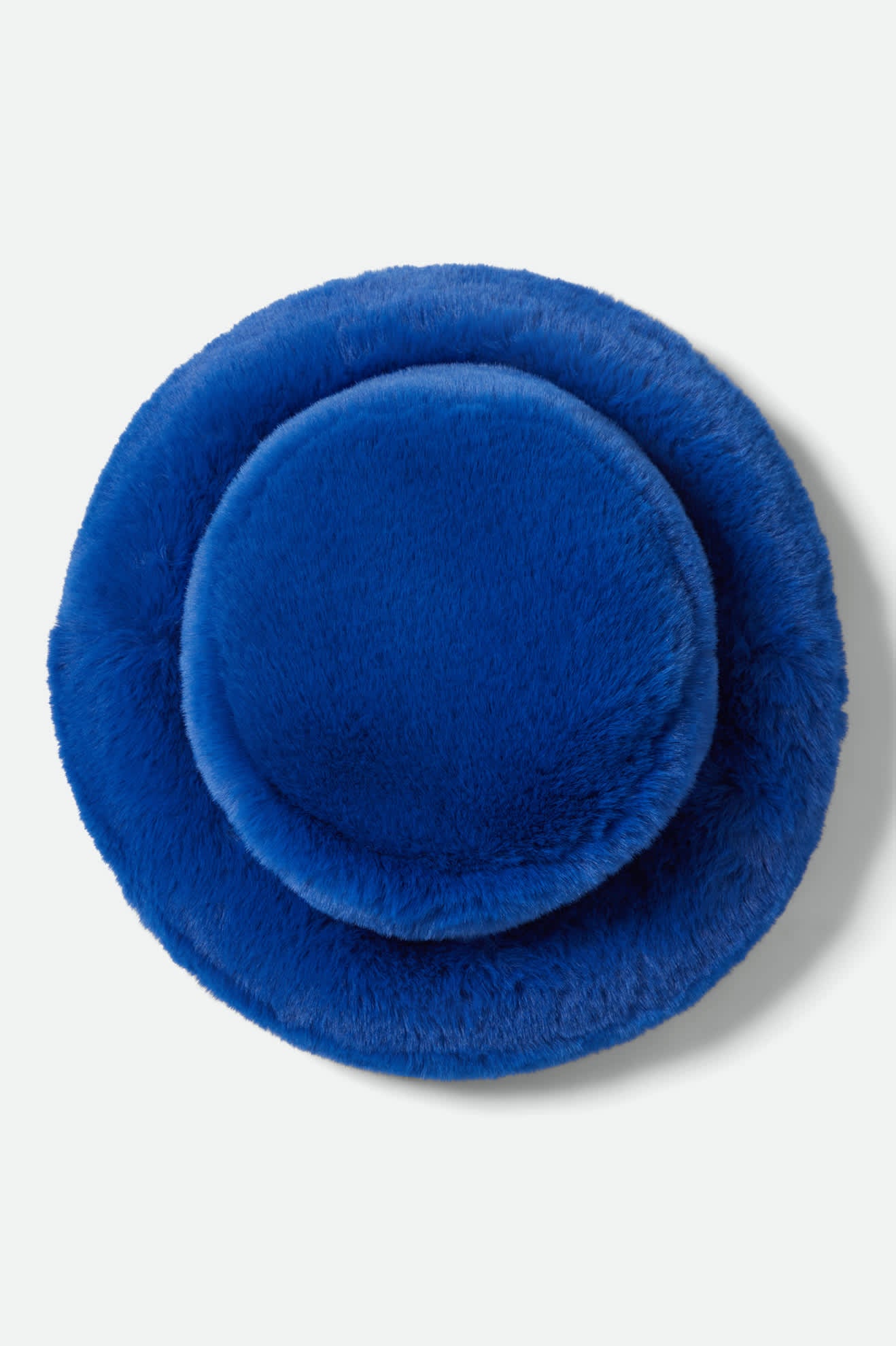 Women's Dion Packable Winter Bucket Hat in the color Cyber Blue - Additional Laydown image