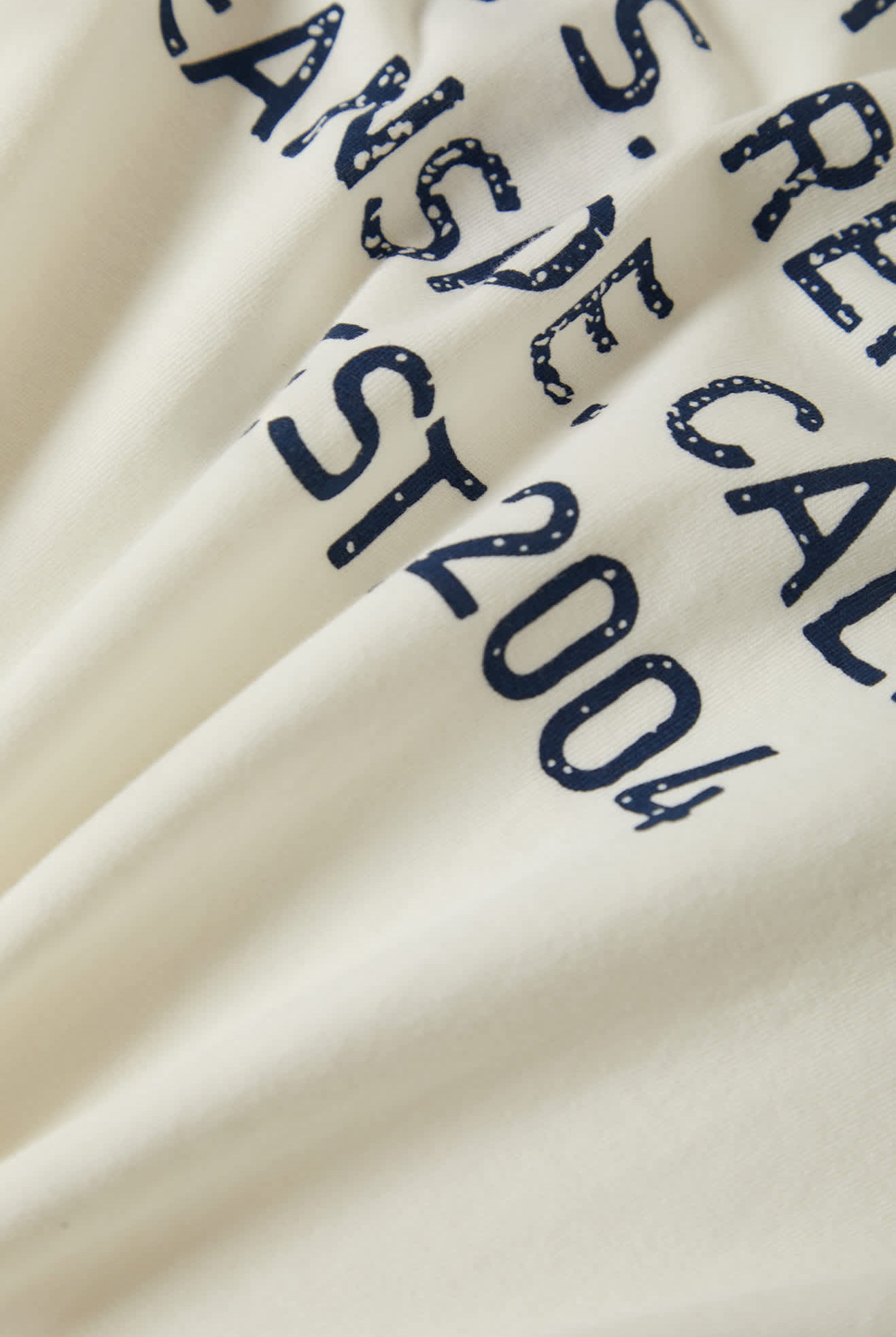 Men's Gage S/S T-Shirt in the color Off White Worn Wash - Additional Laydown image