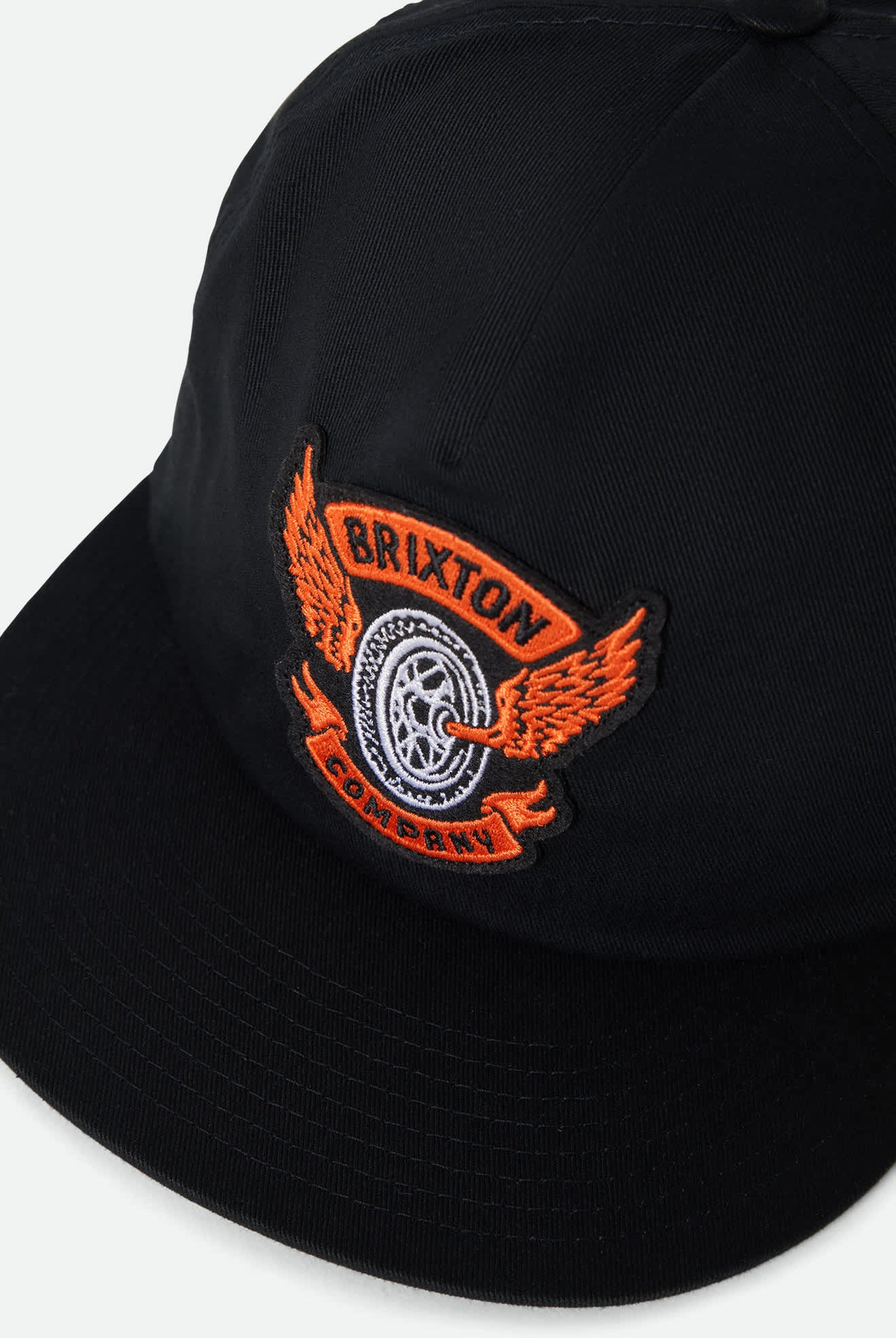 Unisex Payson Snapback in the color Black - Additional Laydown image
