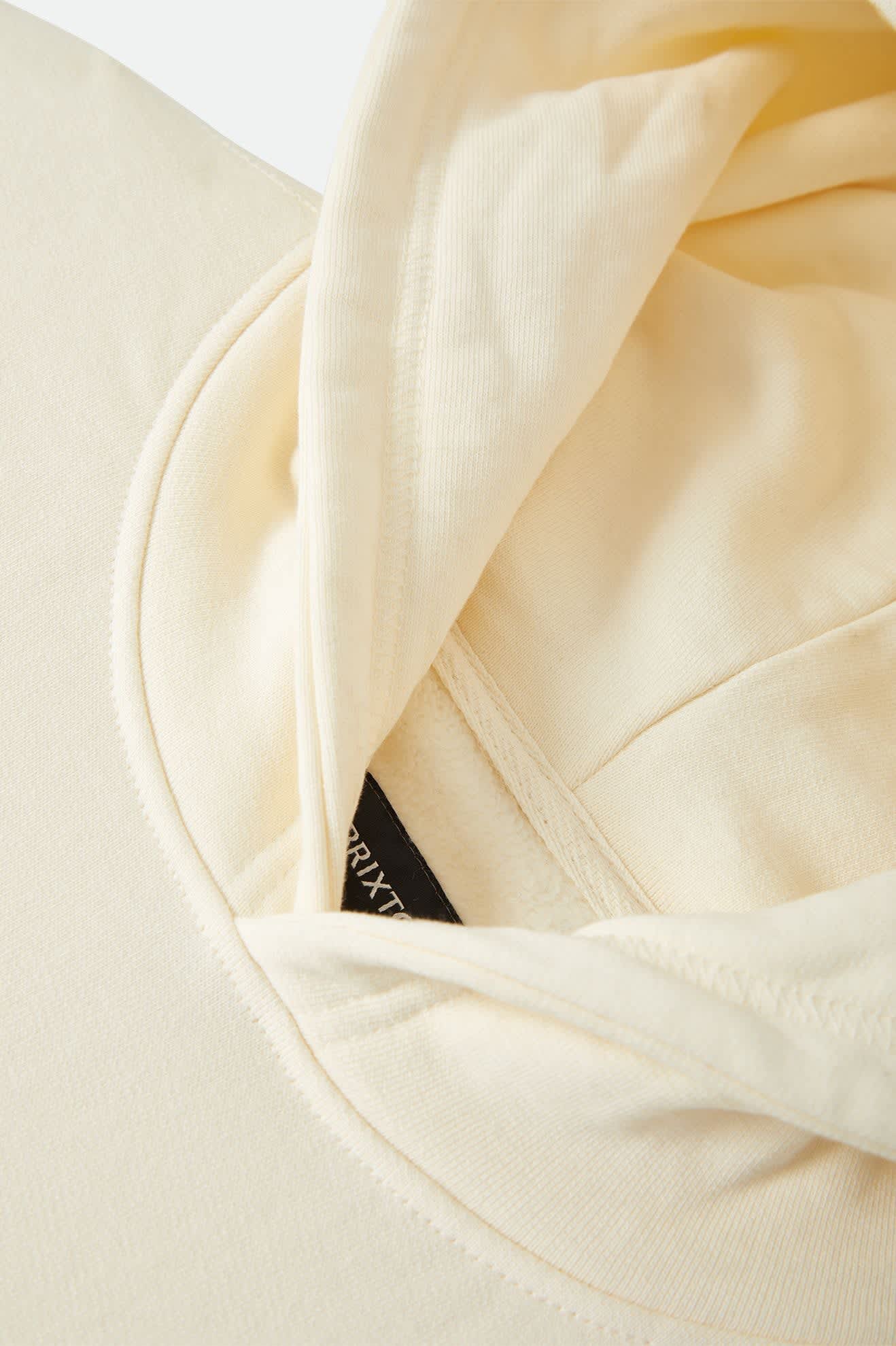 Men's Burger She Wrote Hood in the color Natural - Additional Laydown image