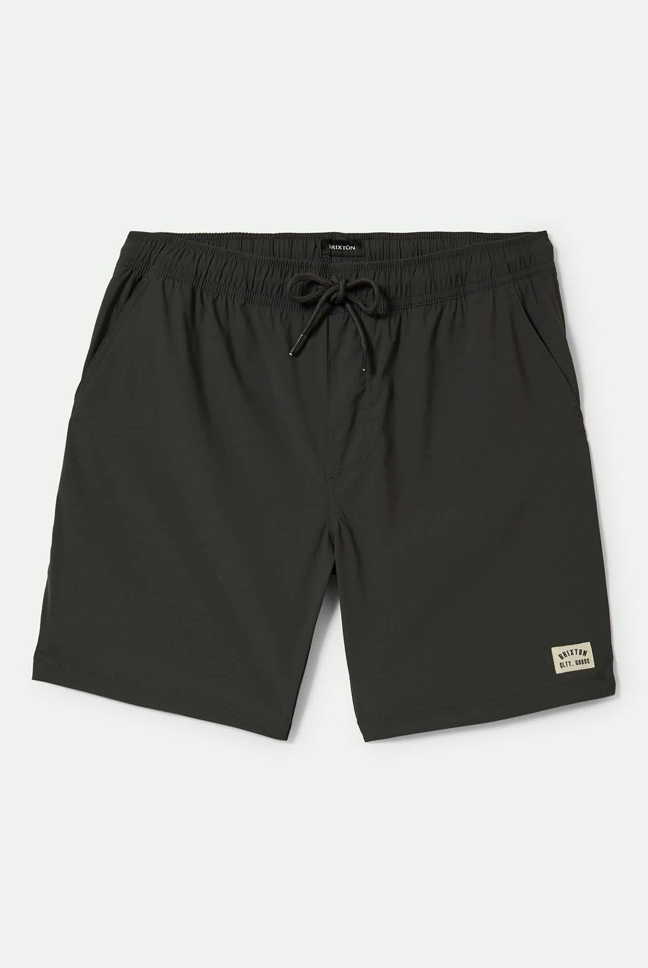Men's Everyday Stretch Hybrid Short 5.5" in the color Washed Black - Front Product View