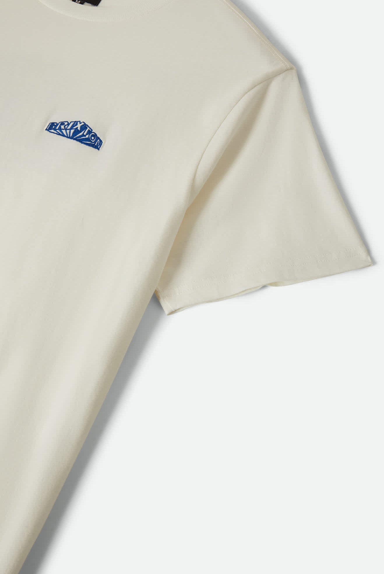 Men's Forman S/S Standard T-Shirt in the color Off White Worn Wash - Additional Laydown image