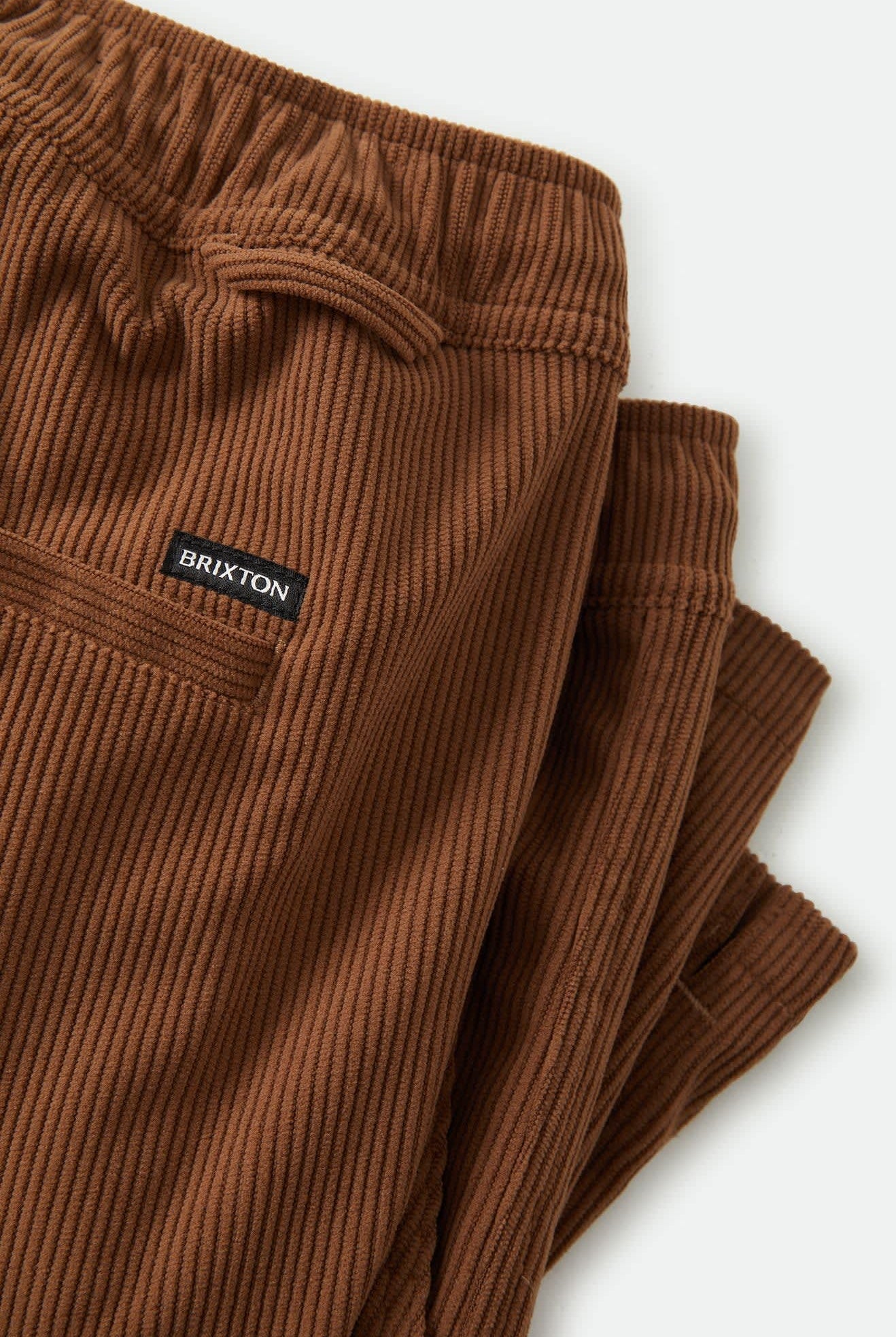 Men's Everyday Corduroy Short in the color Tobacco Brown - Additional Laydown image