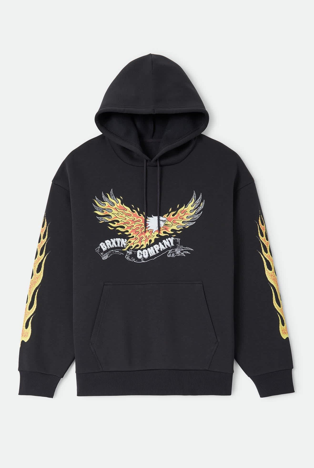 Men's Blazing Hood in the color Black - Front Product View