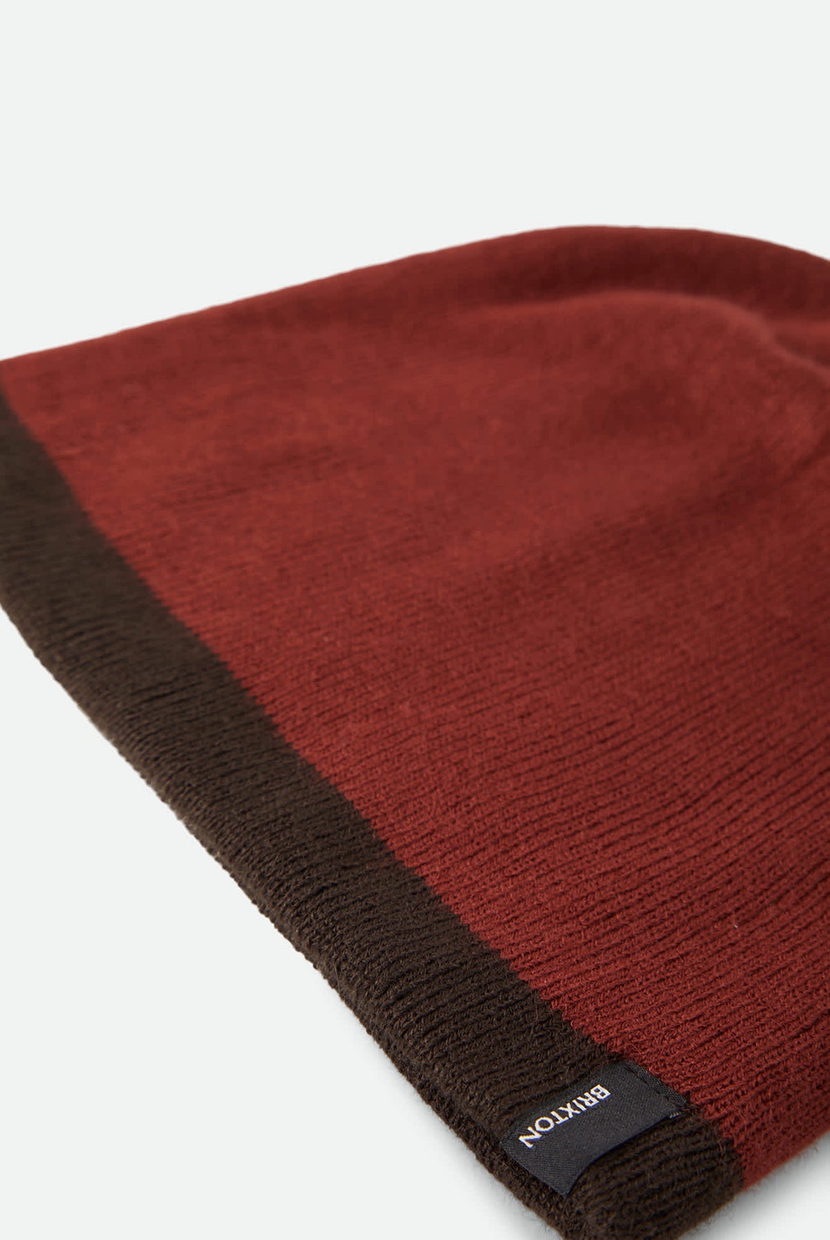 Unisex Skully Beanie in the color Red Earth/Walnut Brown - Additional Laydown image