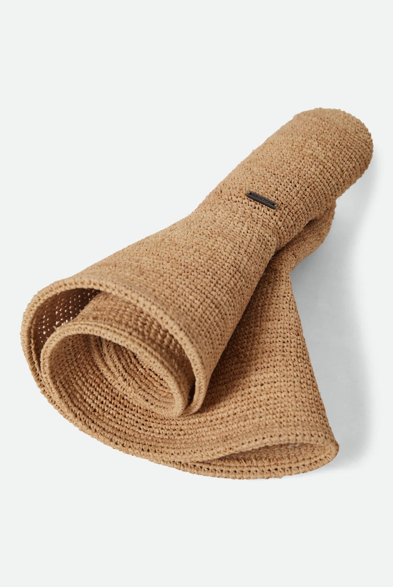 Women's Helena Straw Sun Hat in the color Tan - Additional Laydown image