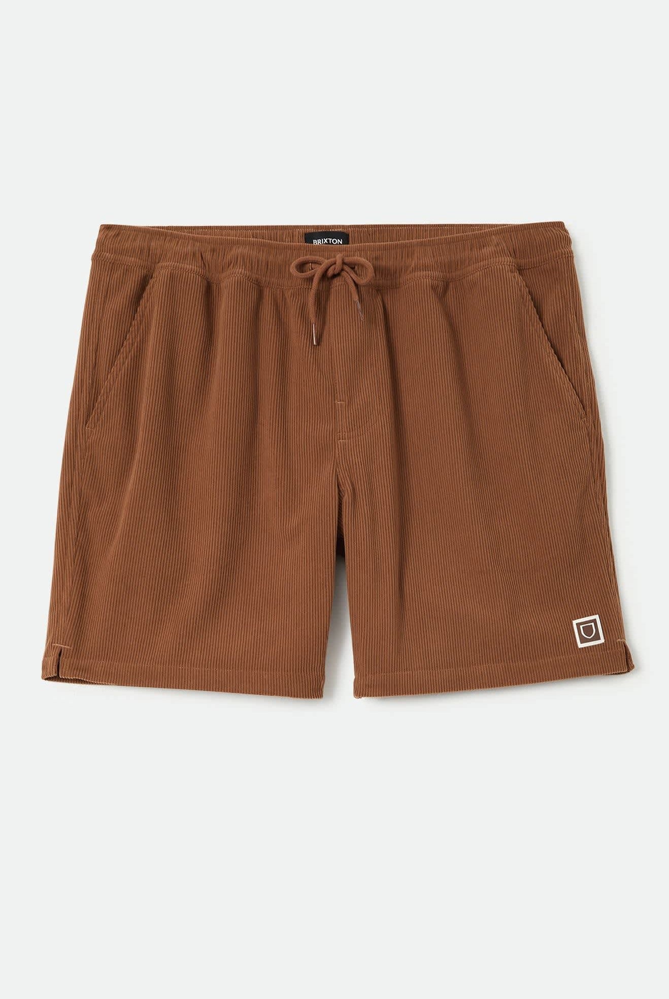 Men's Everyday Corduroy Short in the color Tobacco Brown - Front Product View