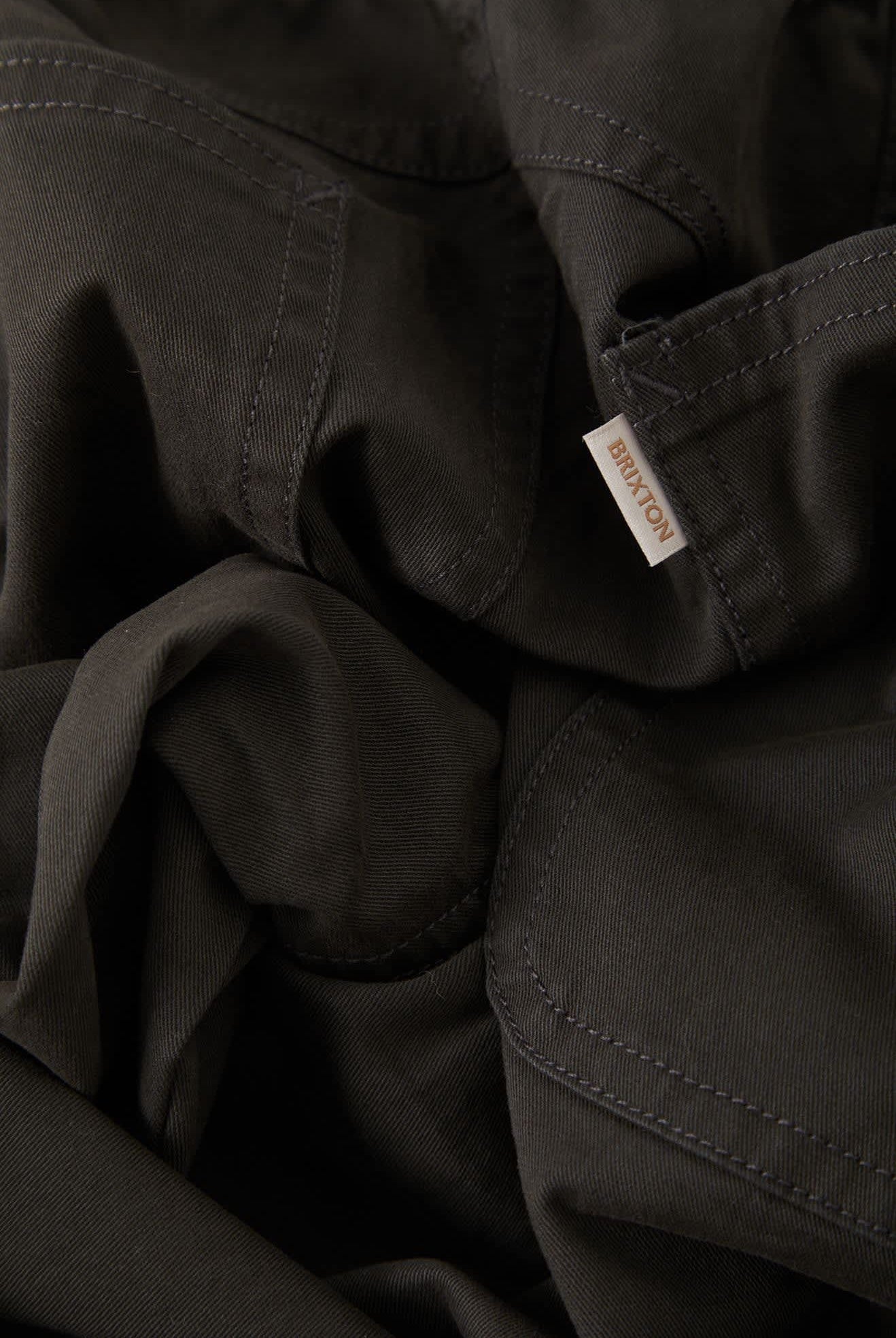 Women's Utility Everyday Barrel Pant in the color Washed Black - Additional Laydown image