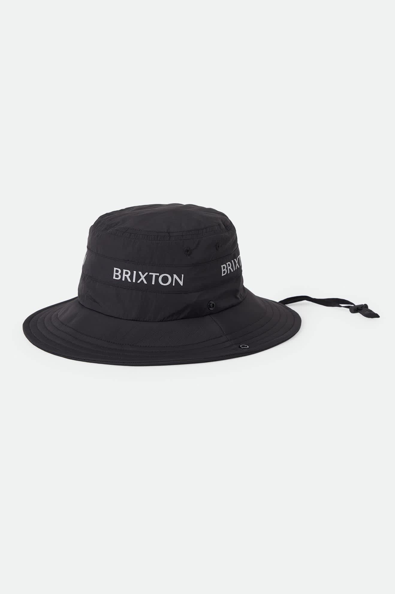 Unisex Journey Safari Hat in the color Black - Front Product View