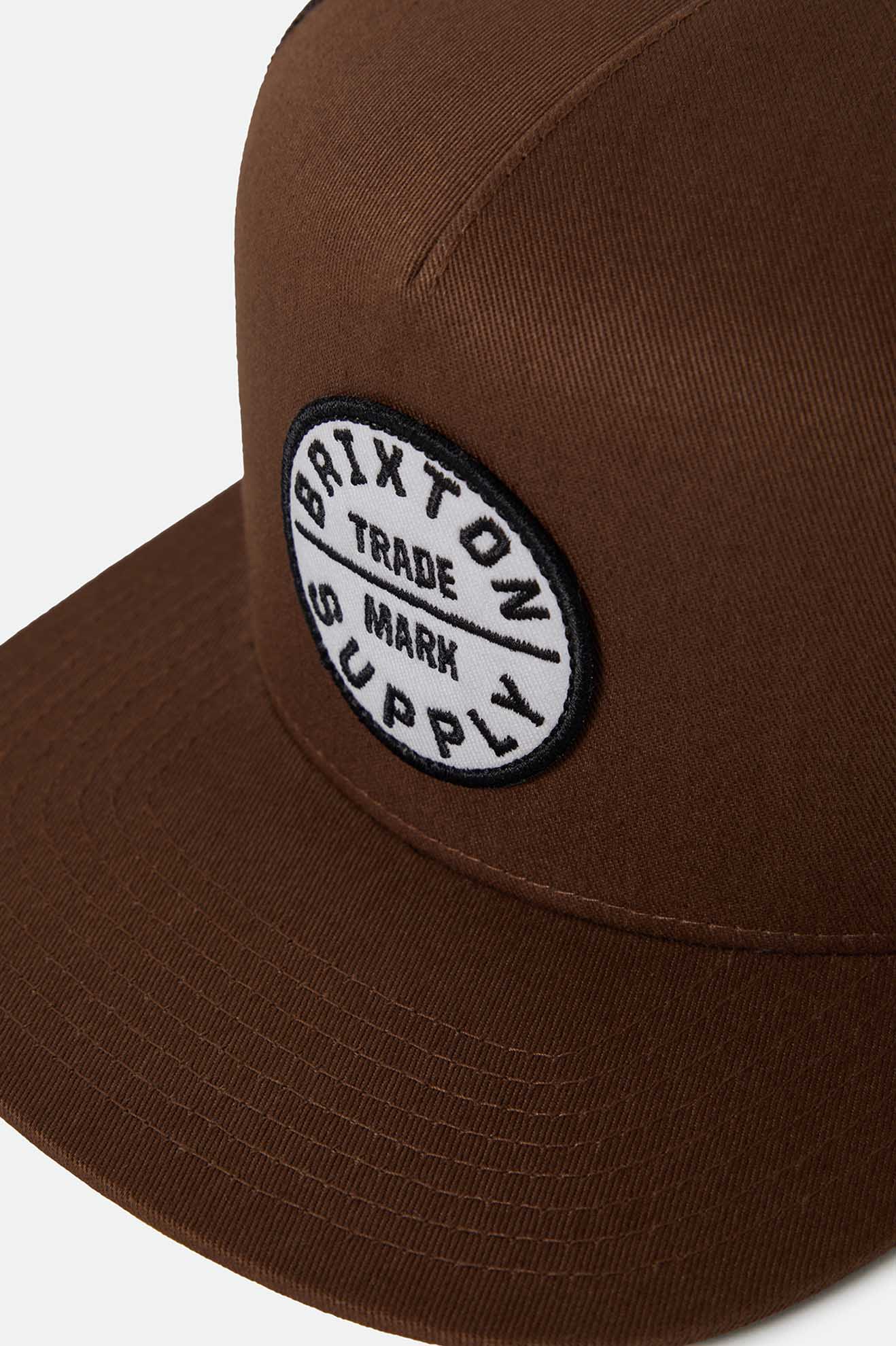 Unisex Oath Trucker Hat in the color Pinecone Brown/Pinecone Brown - Additional Laydown image