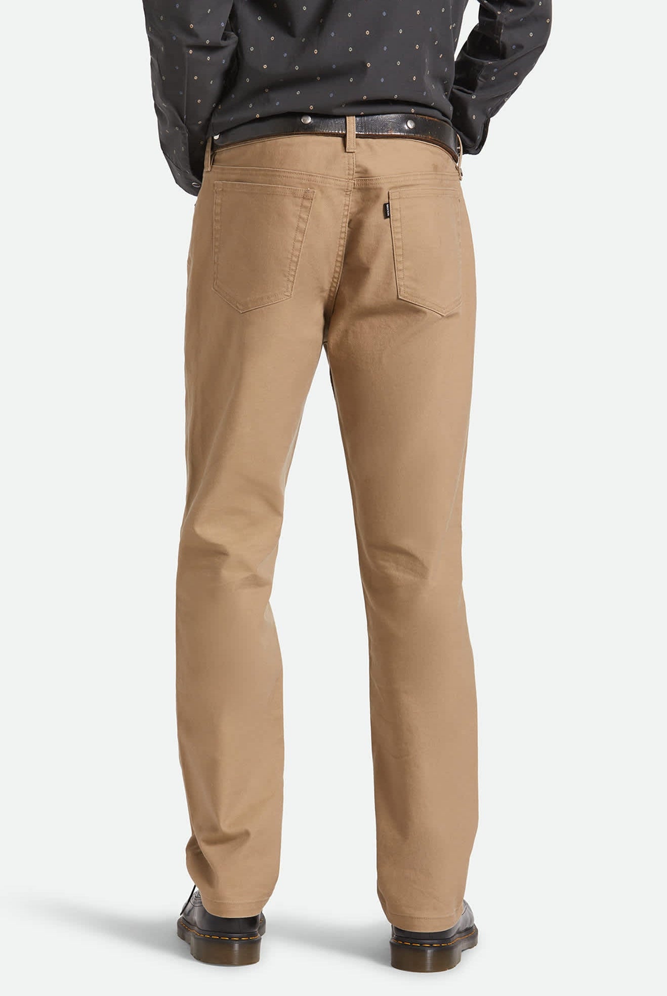 Men's Builders 5 Pocket Stretch Pant in the color Khaki - Additional Fit image