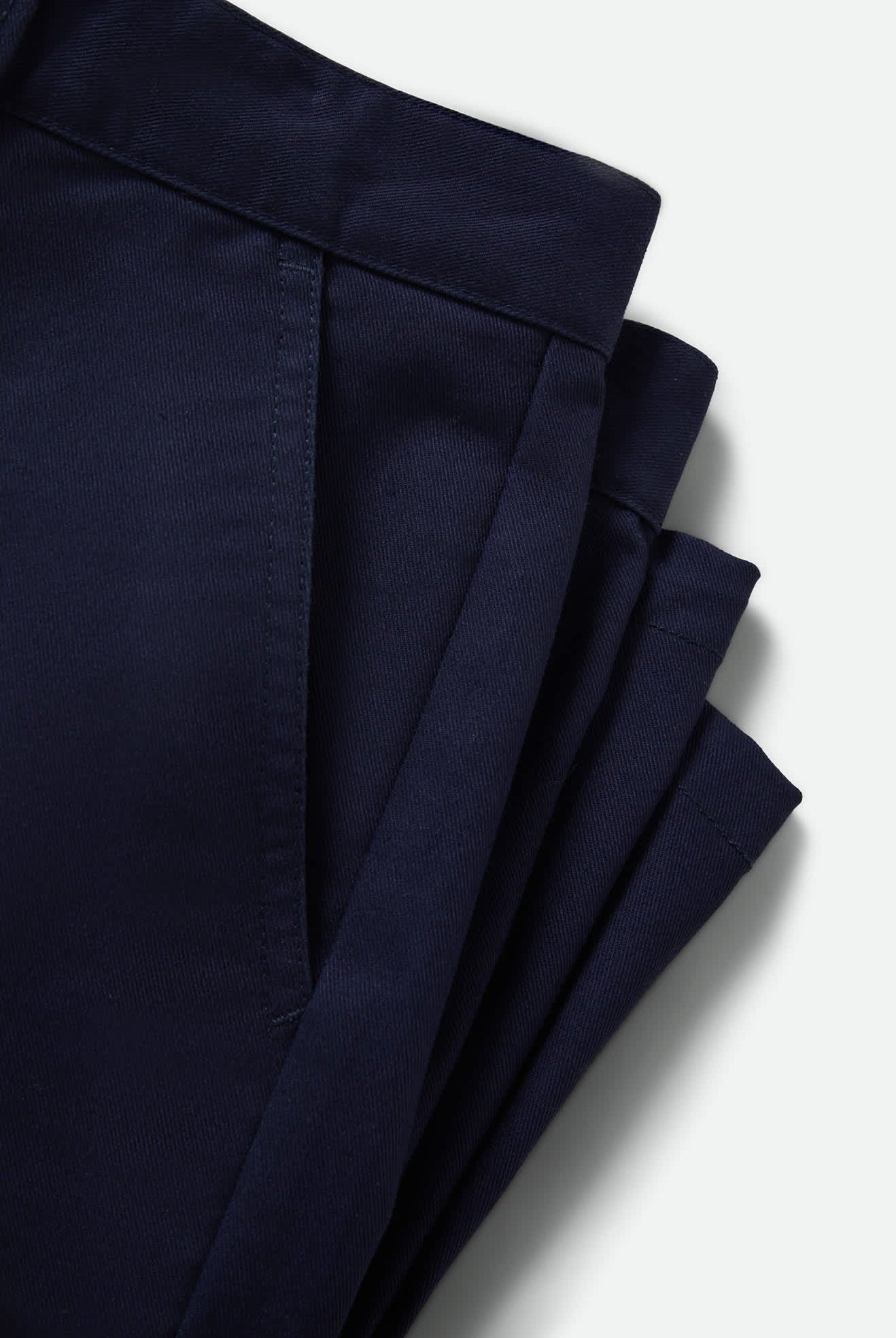 Men's Santo Chino Short in the color Midnight Blue - Additional Laydown image