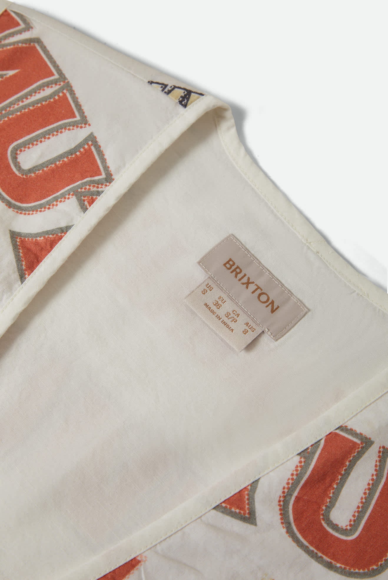 Women's The Luna Vest in the color Lost In Reality Print - Additional Laydown image