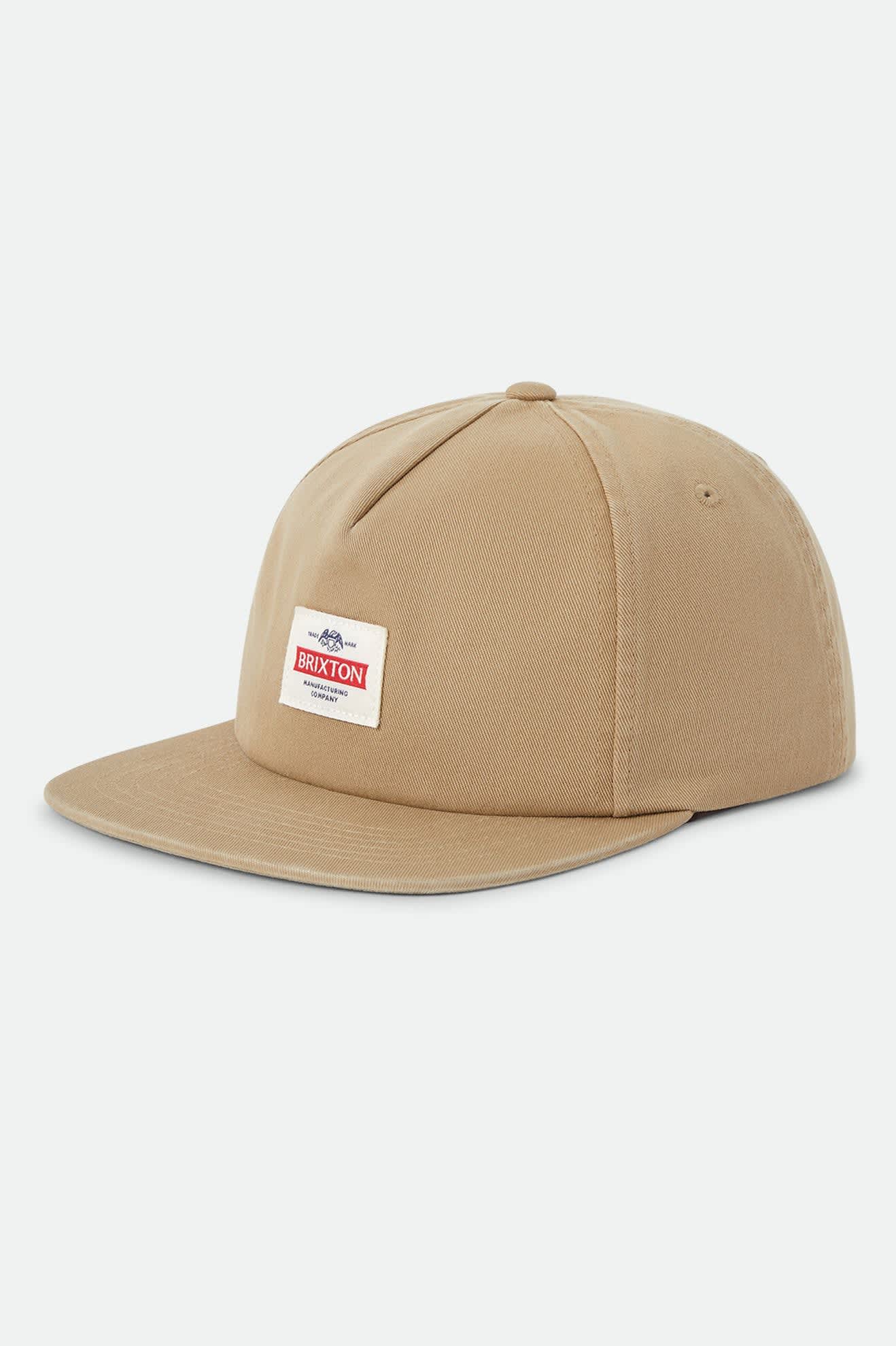 Unisex Trademark Adjustable Hat in the color British Khaki - Front Product View