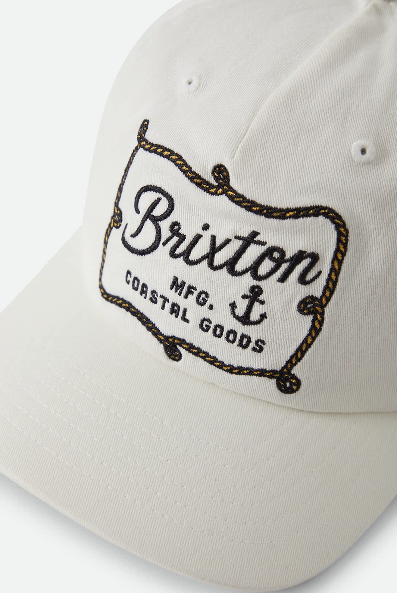 Unisex Anchor Alpha Snapback in the color Off White - Additional Laydown image