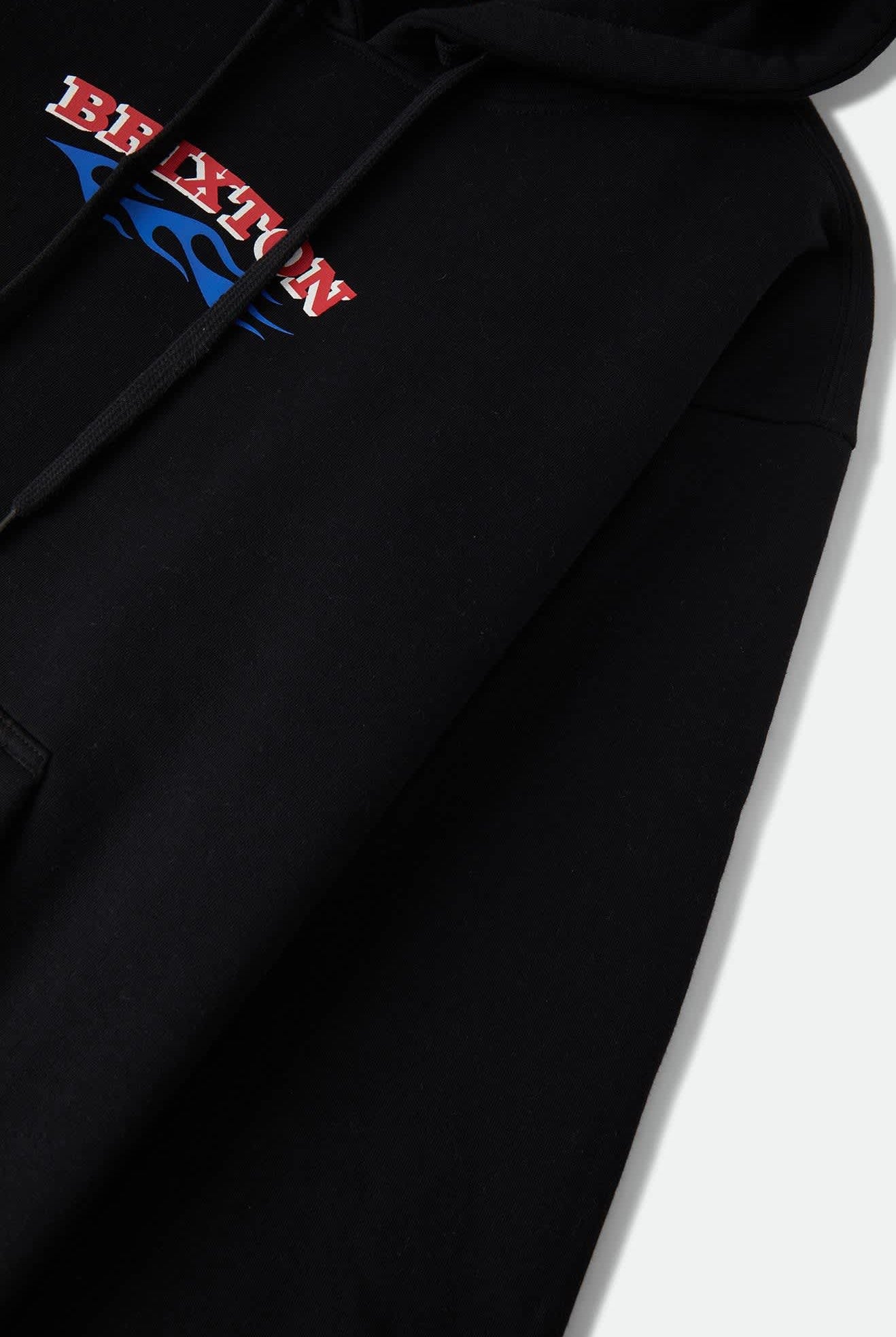 Women's Clifton Hood in the color Black - Additional Laydown image