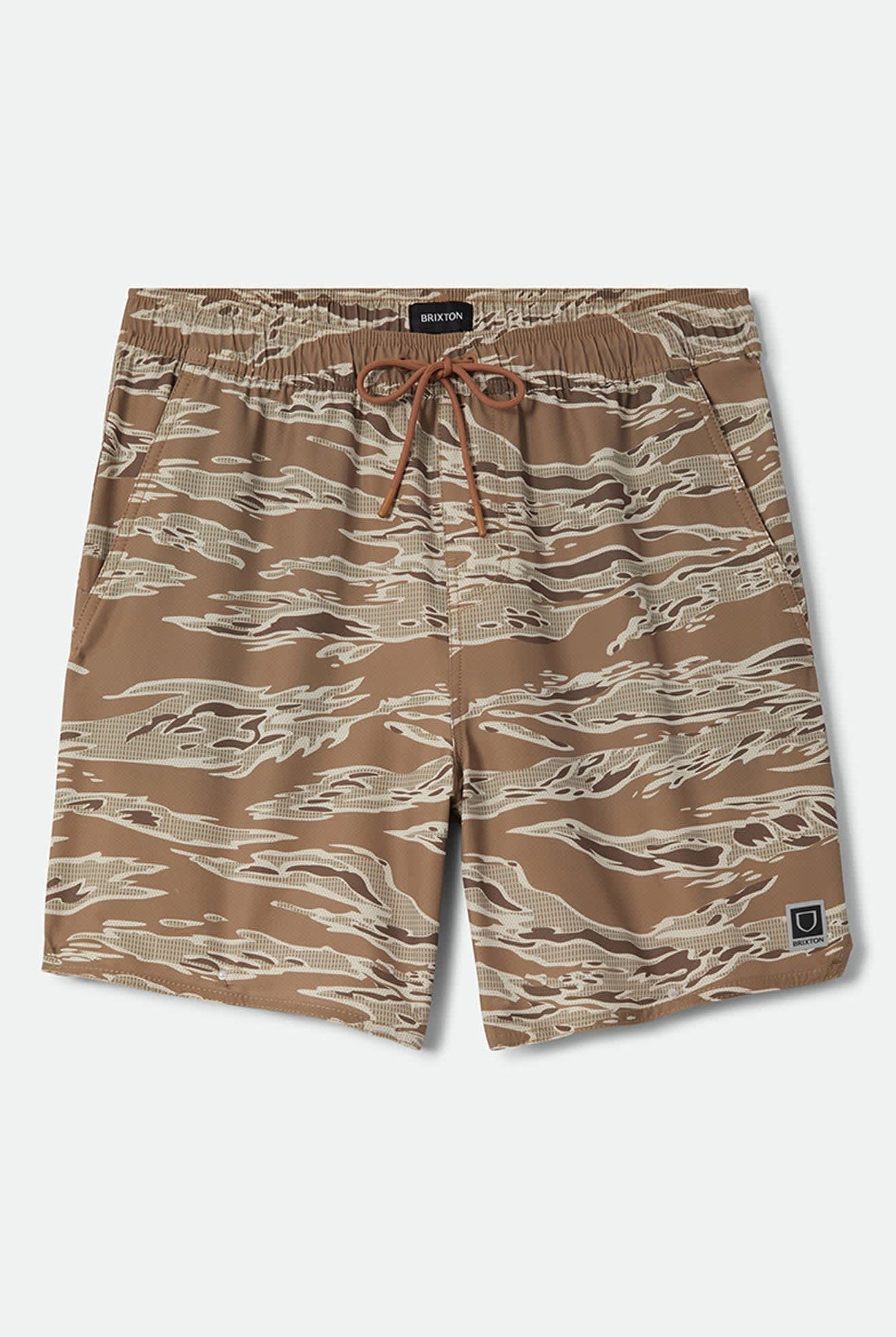 Men's Journey Active Short in the color Desert Tiger Camo - Front Product View