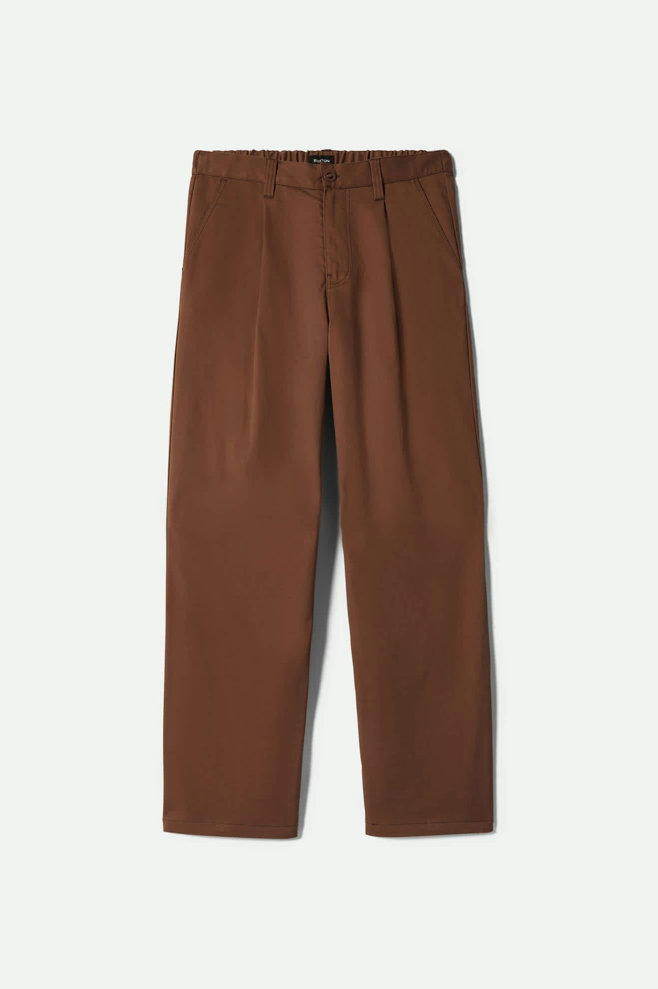 Men's Union Baggy Pant in the color Pinecone Brown - Front Product View