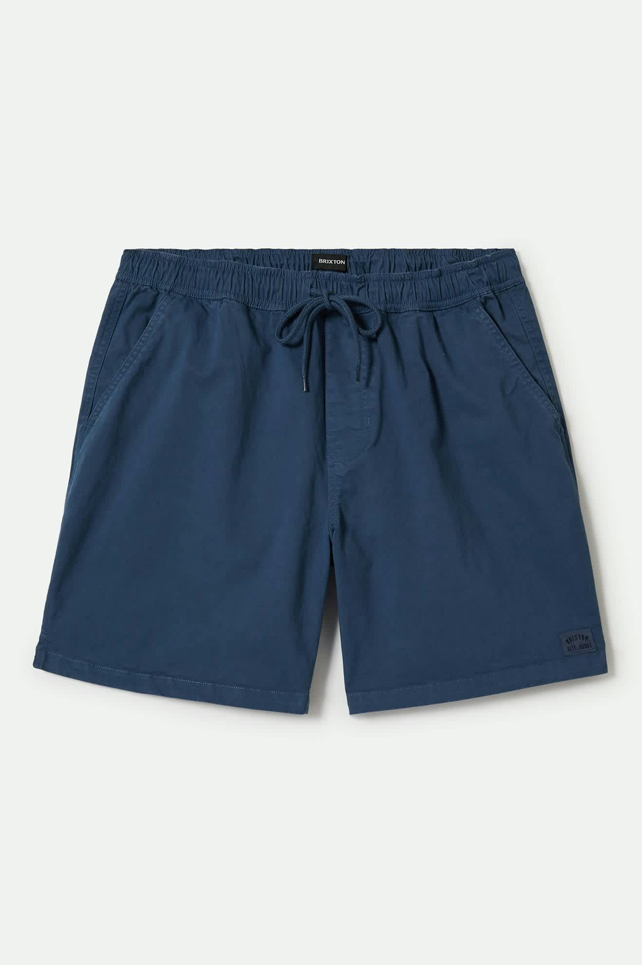 Men's Everyday Vintage Wash Short in the color Washed Denim Blue - Front Product View