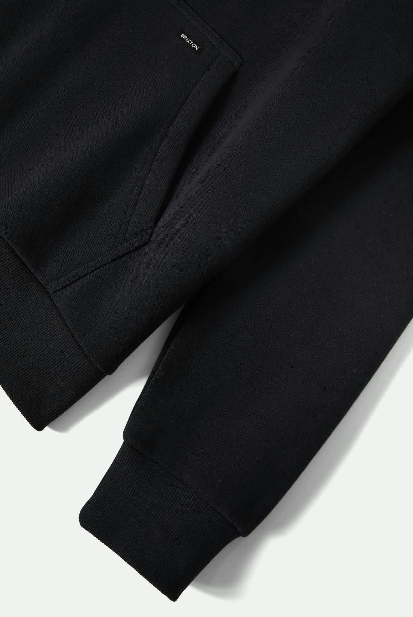 Men's Ford Built Tough Fleece Hoodie in the color Burnt Rubber - Additional Laydown image