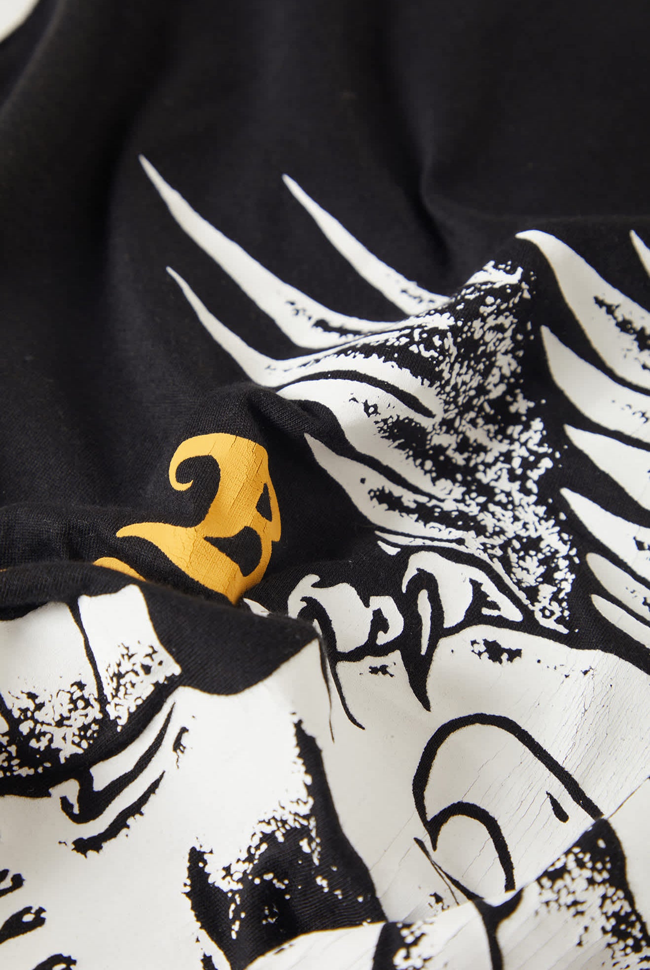 Men's Wolcott Worn In Boxy Muscle Tank in the color Black - Additional Laydown image