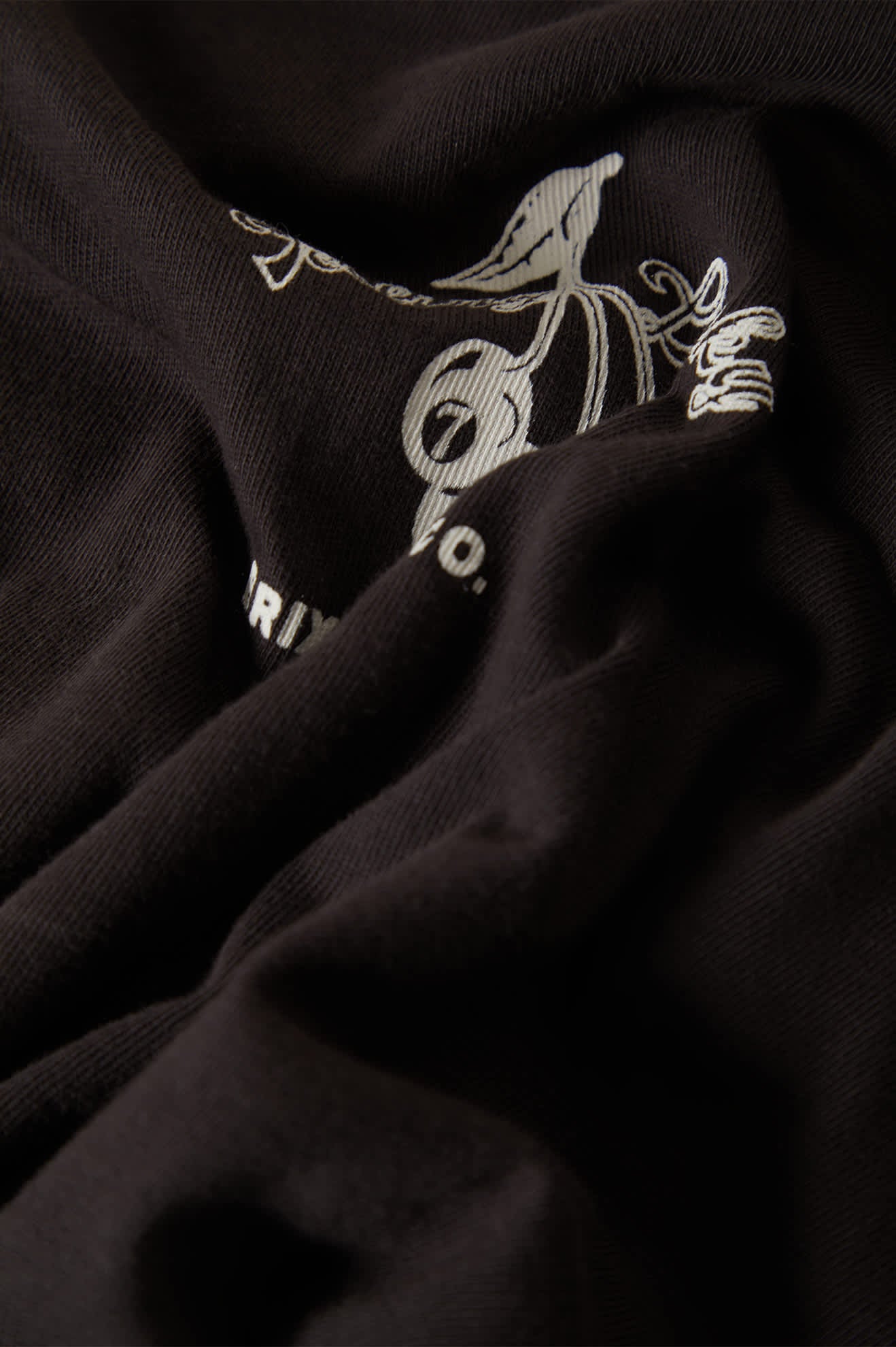 Women's Feeling Lucky Oversized Boyfriend T-Shirt in the color Black - Additional Laydown image