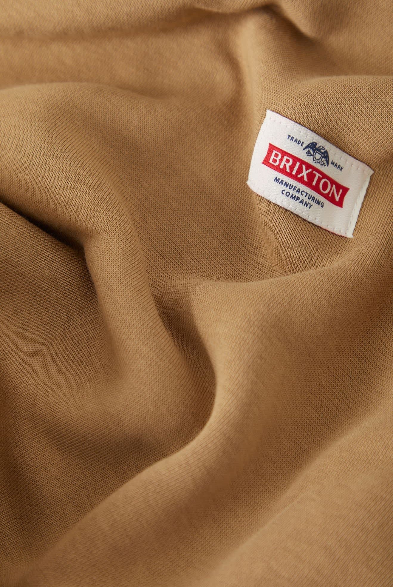 Men's Trademark Hood in the color British Khaki - Additional Laydown image