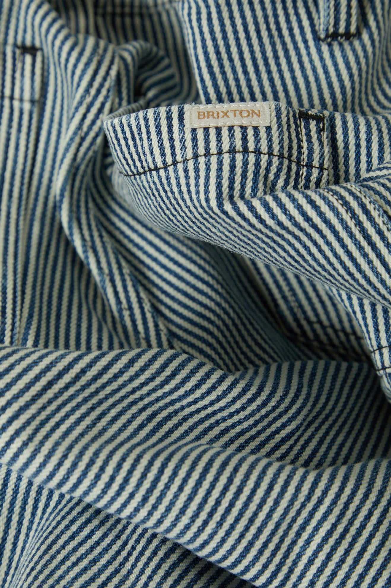 Women's Jane Ulitily Wide Leg Pant in the color Off White/Mood Indigo - Additional Laydown image