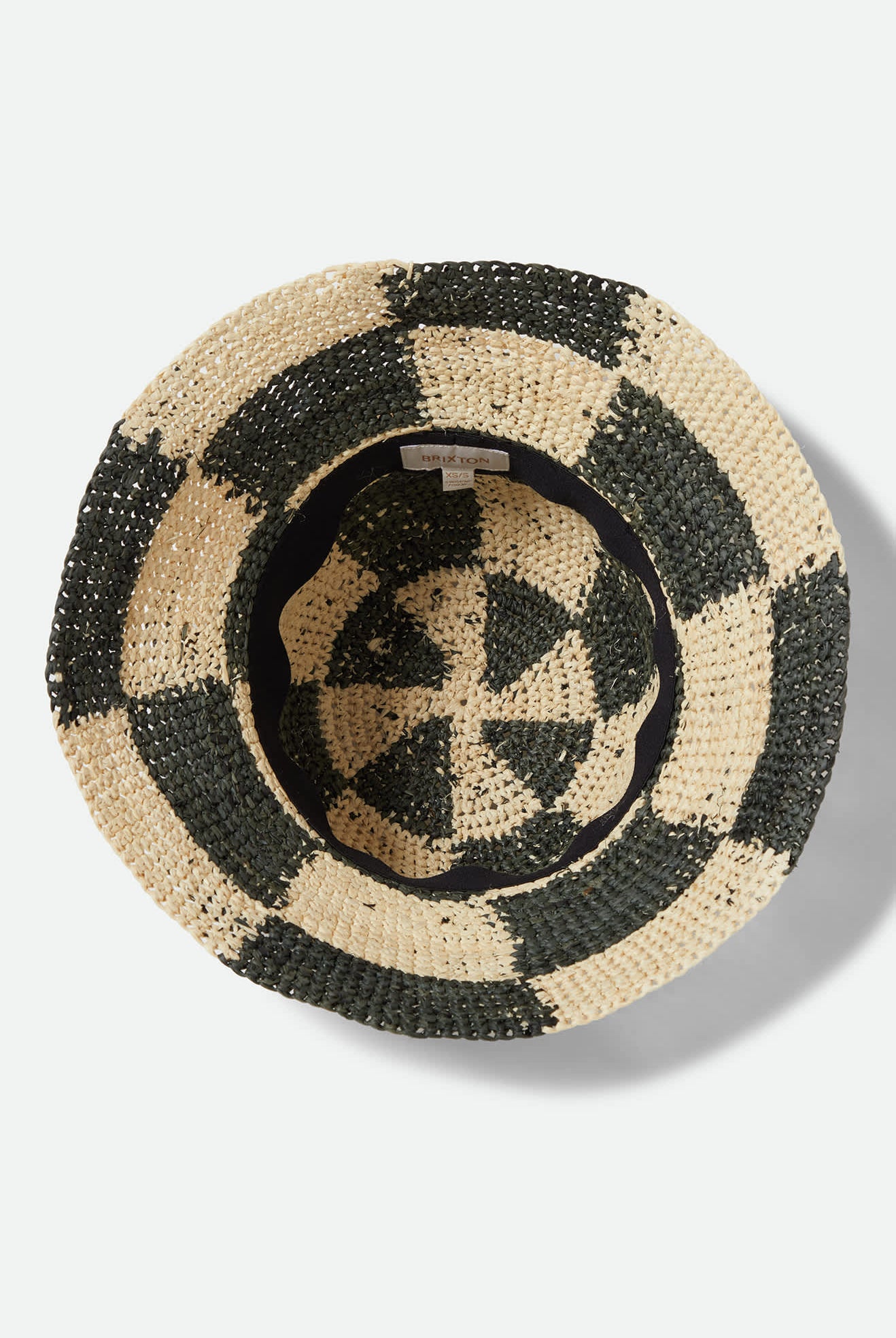 Women's Redding Bucket Hat in the color Whitecap/Deep Forest - Additional Laydown image