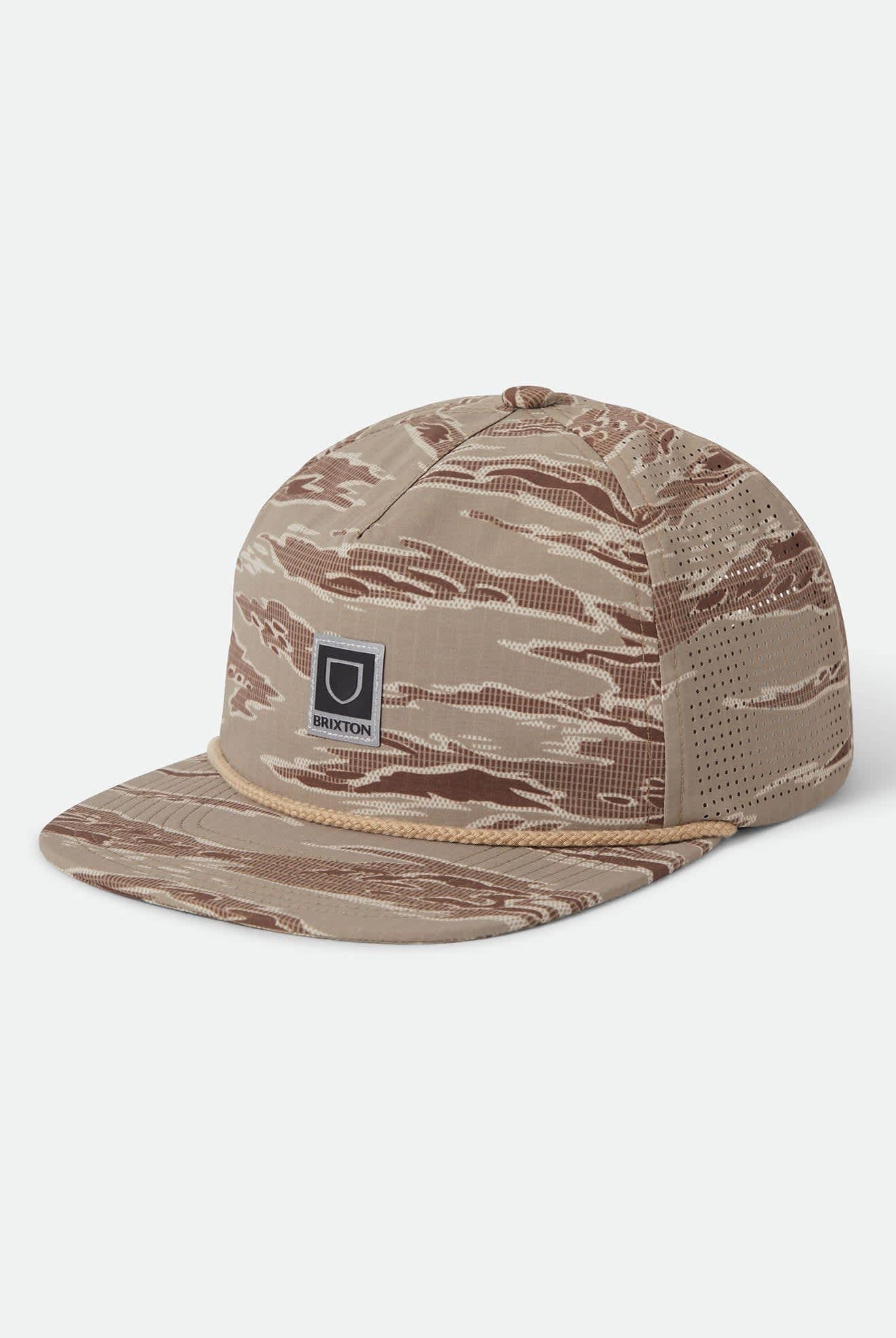 Unisex Journey Performance Snapback in the color Desert Tiger Camo - Front Product View