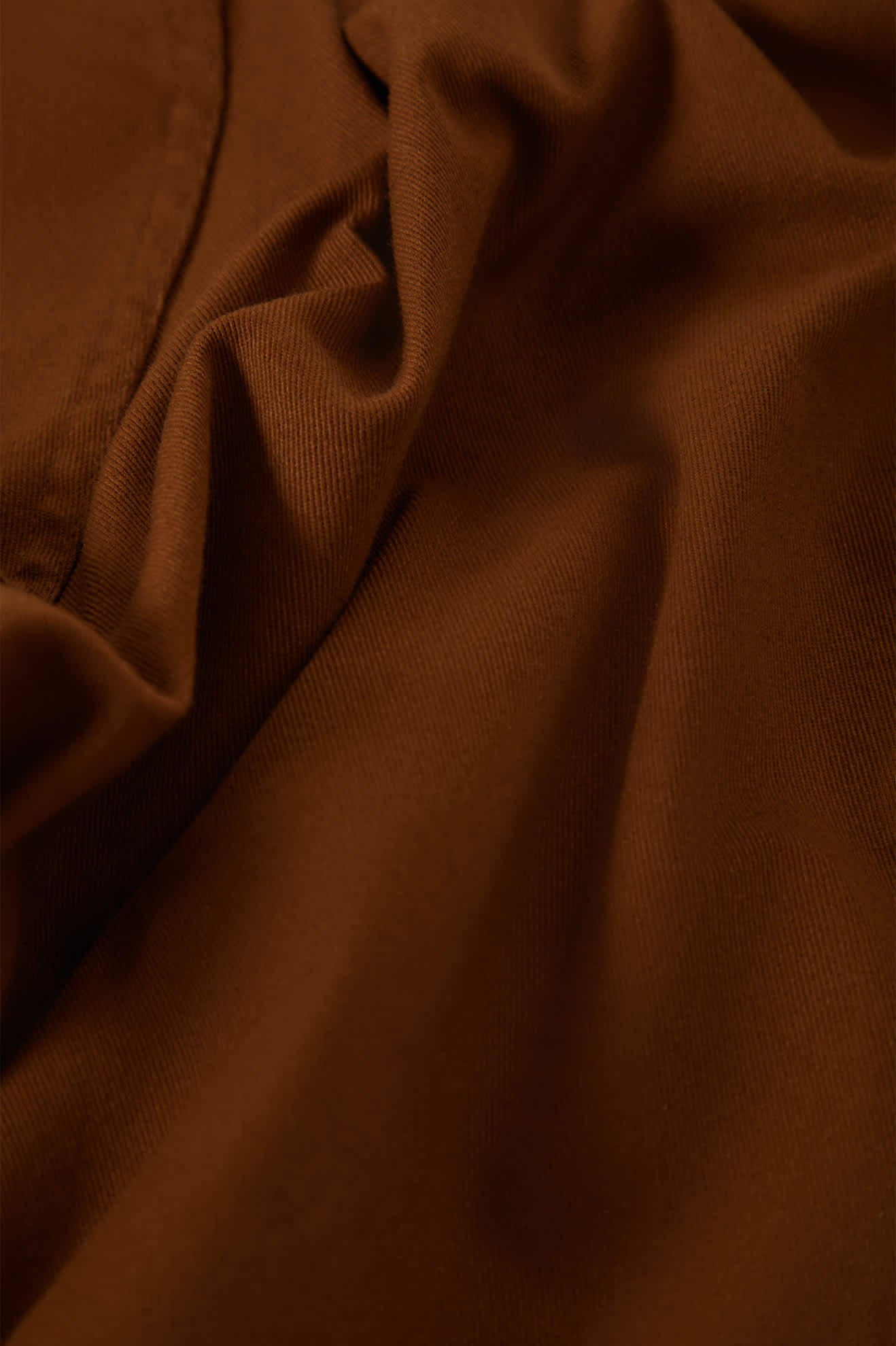 Men's Choice Chino Baggy Short in the color Washed Copper - Additional Laydown image