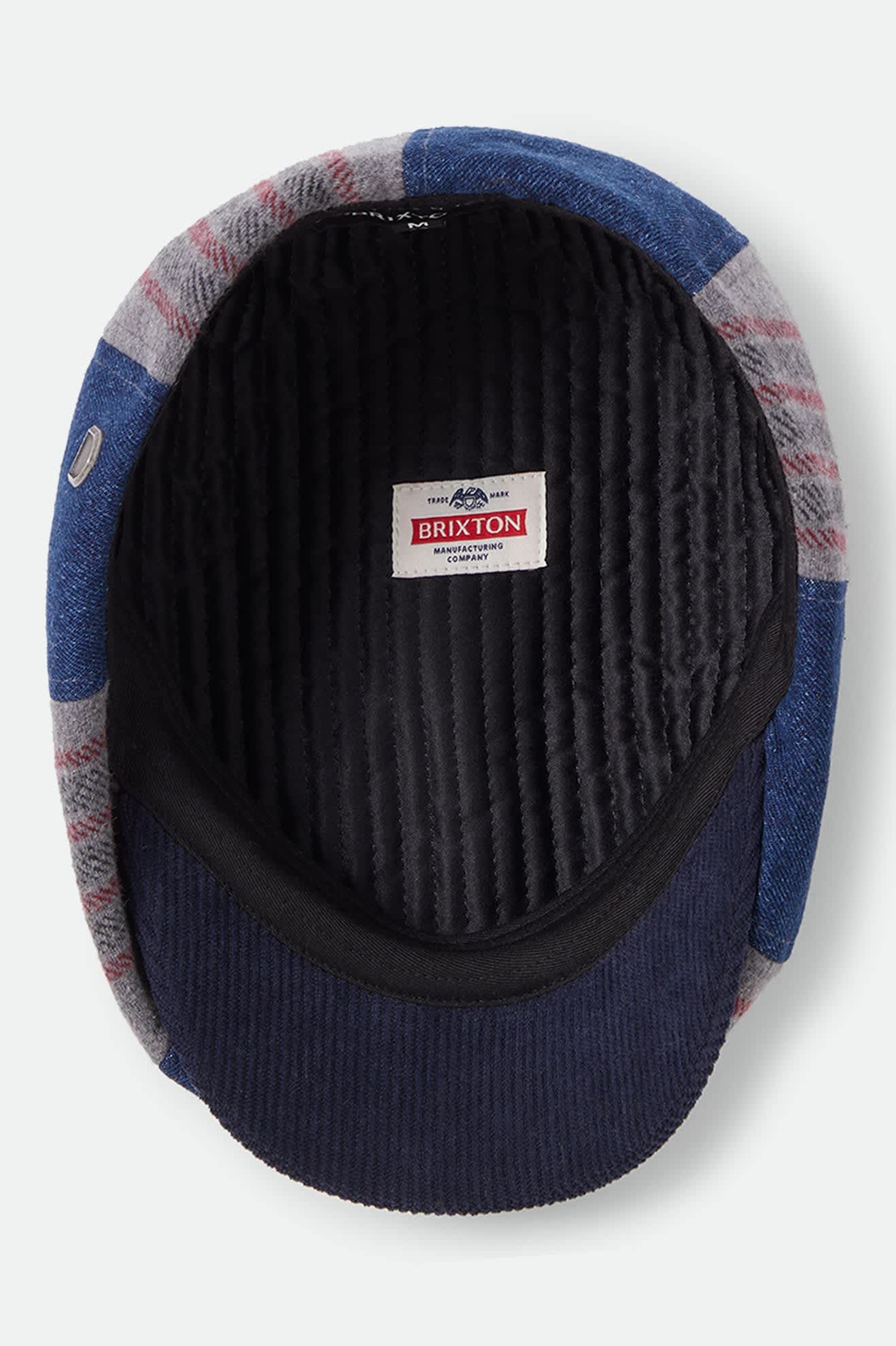 Unisex Altered Threads Brood Baggy Snap Cap in the color Medium Wash Denim - Additional Laydown image