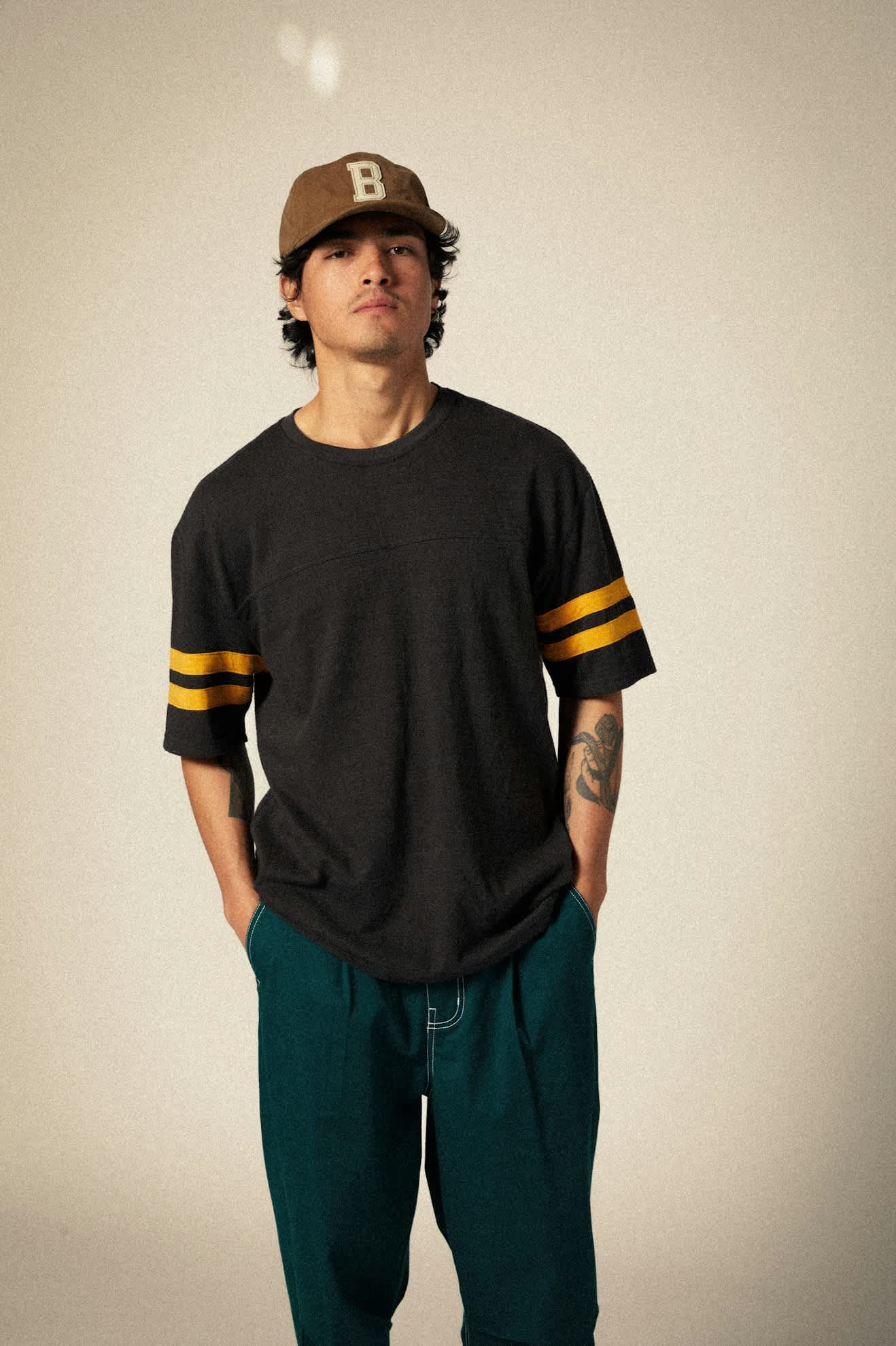 Unisex Big B Adjustable Hat in the color Pinecone Brown Twill - Additional Fit image