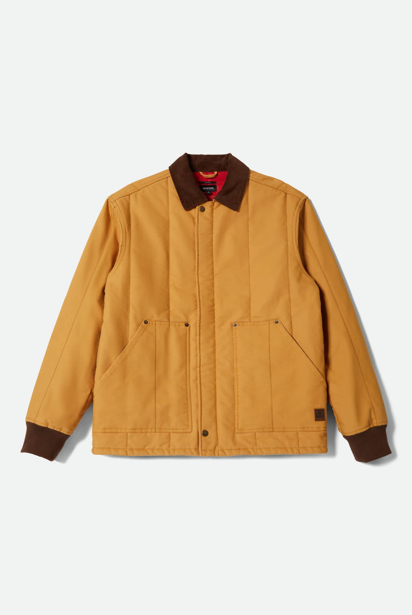 Men's Builders Ranch Jacket in the color Spruce Yellow - Front Product View