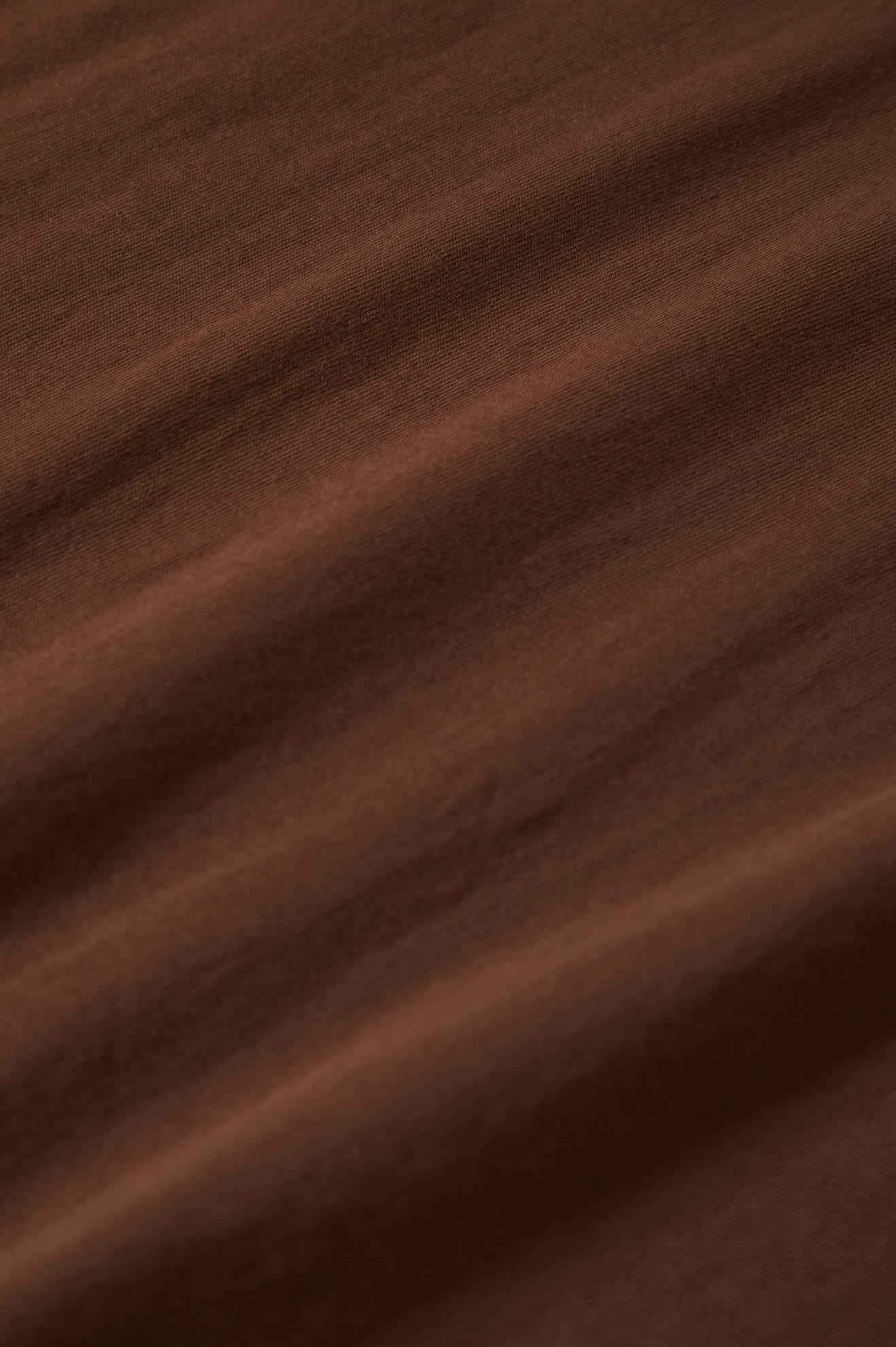 Men's Premium Cotton S/S Tailored T-Shirt in the color Pinecone Brown - Additional Laydown image