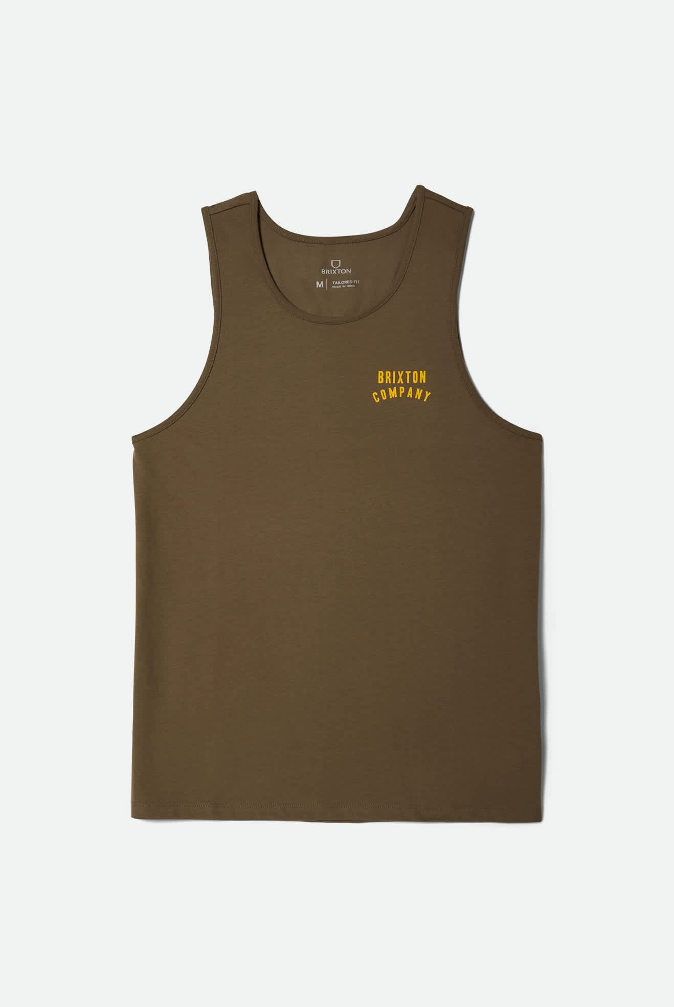 Men's Woodburn Tank Top in the color Ivy Green/Ray Flower - Front Product View