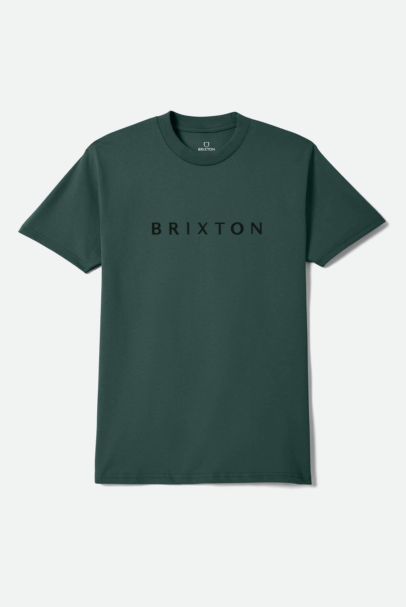 Men's Alpha Line Standard T-Shirt in the color Forest Green - Front Product View