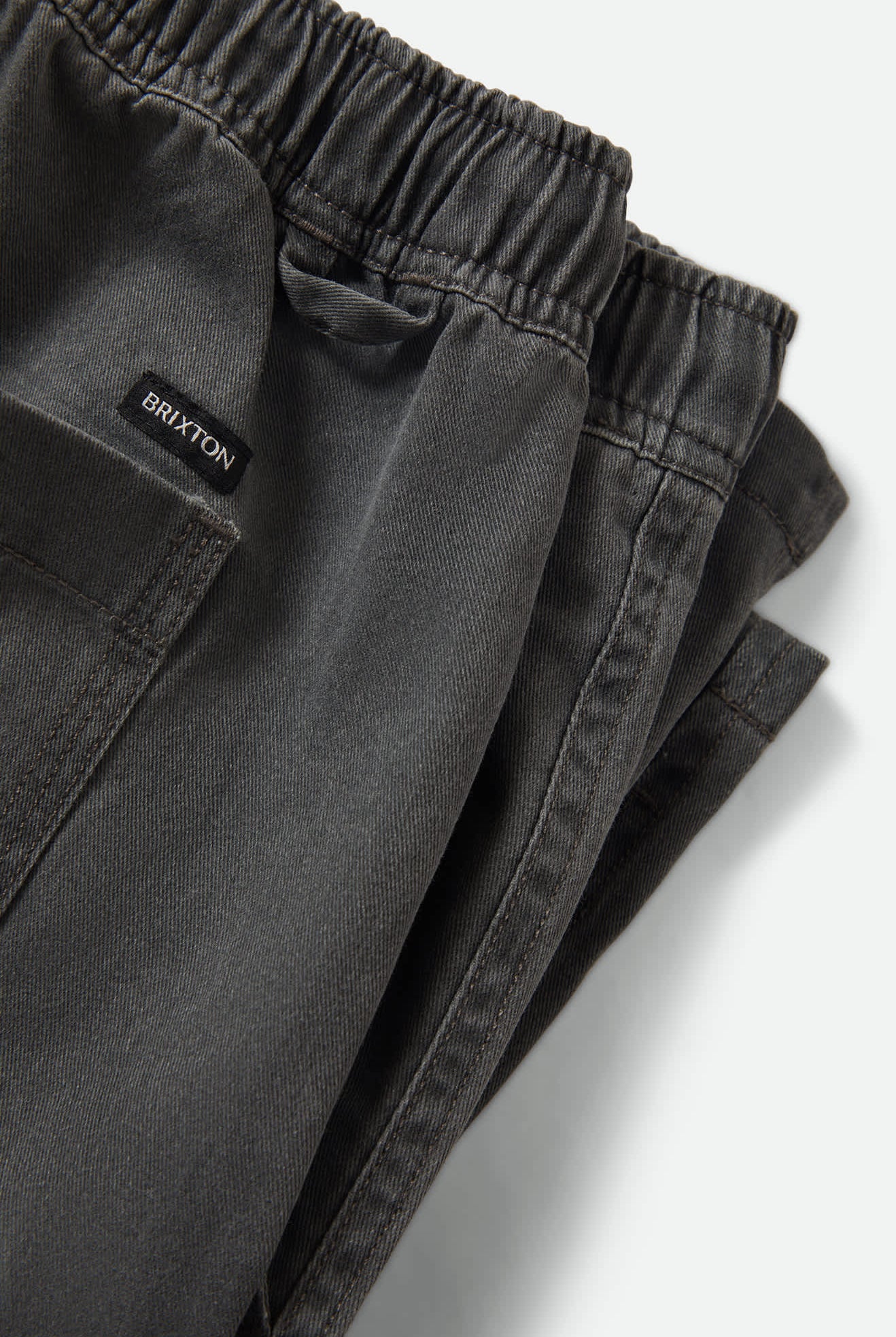 Men's Everyday Vintage Wash Short in the color Vintage Black - Additional Laydown image