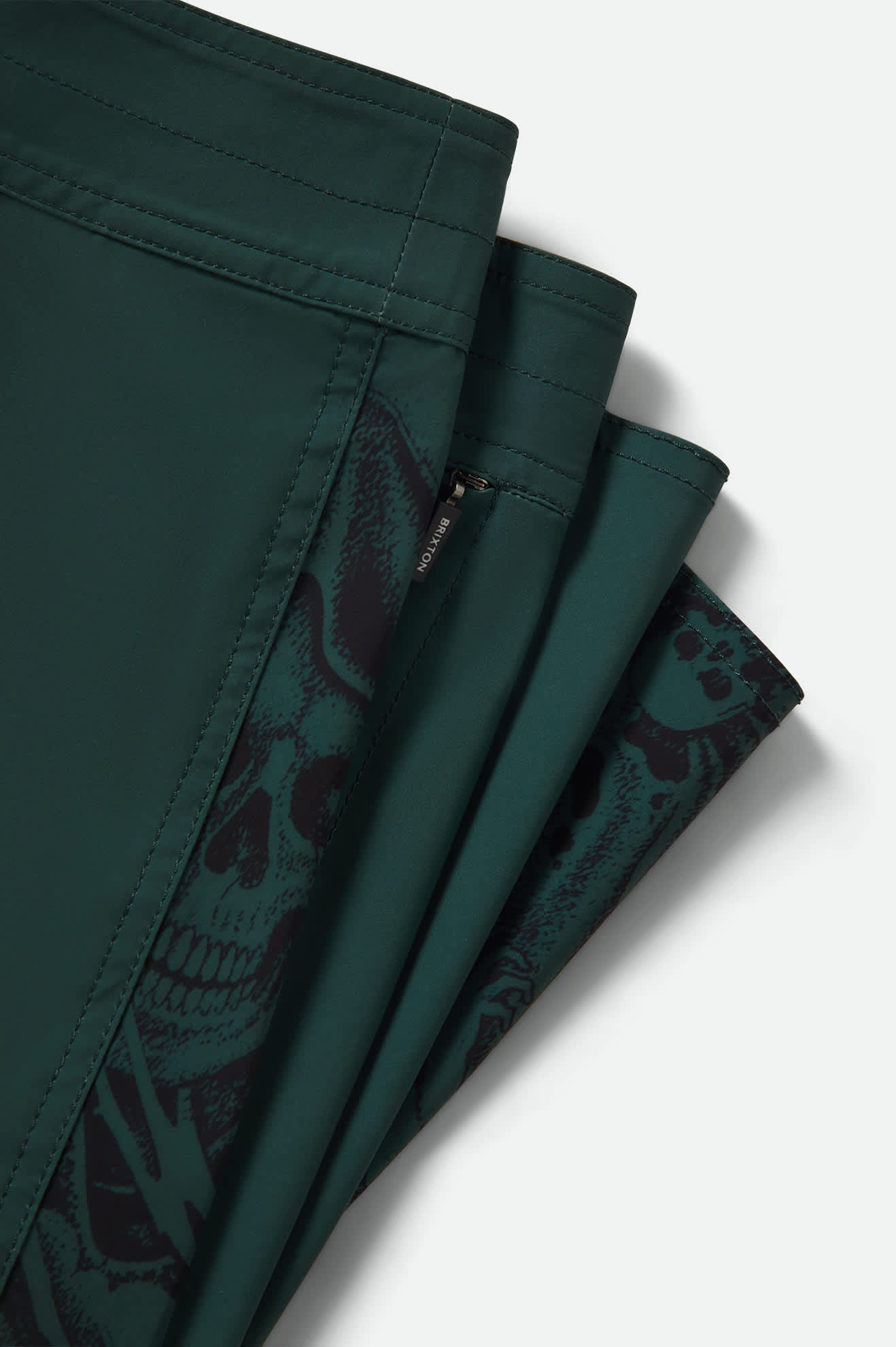 Men's Blitz Boardshort 19" in the color Primary Green - Additional Laydown image