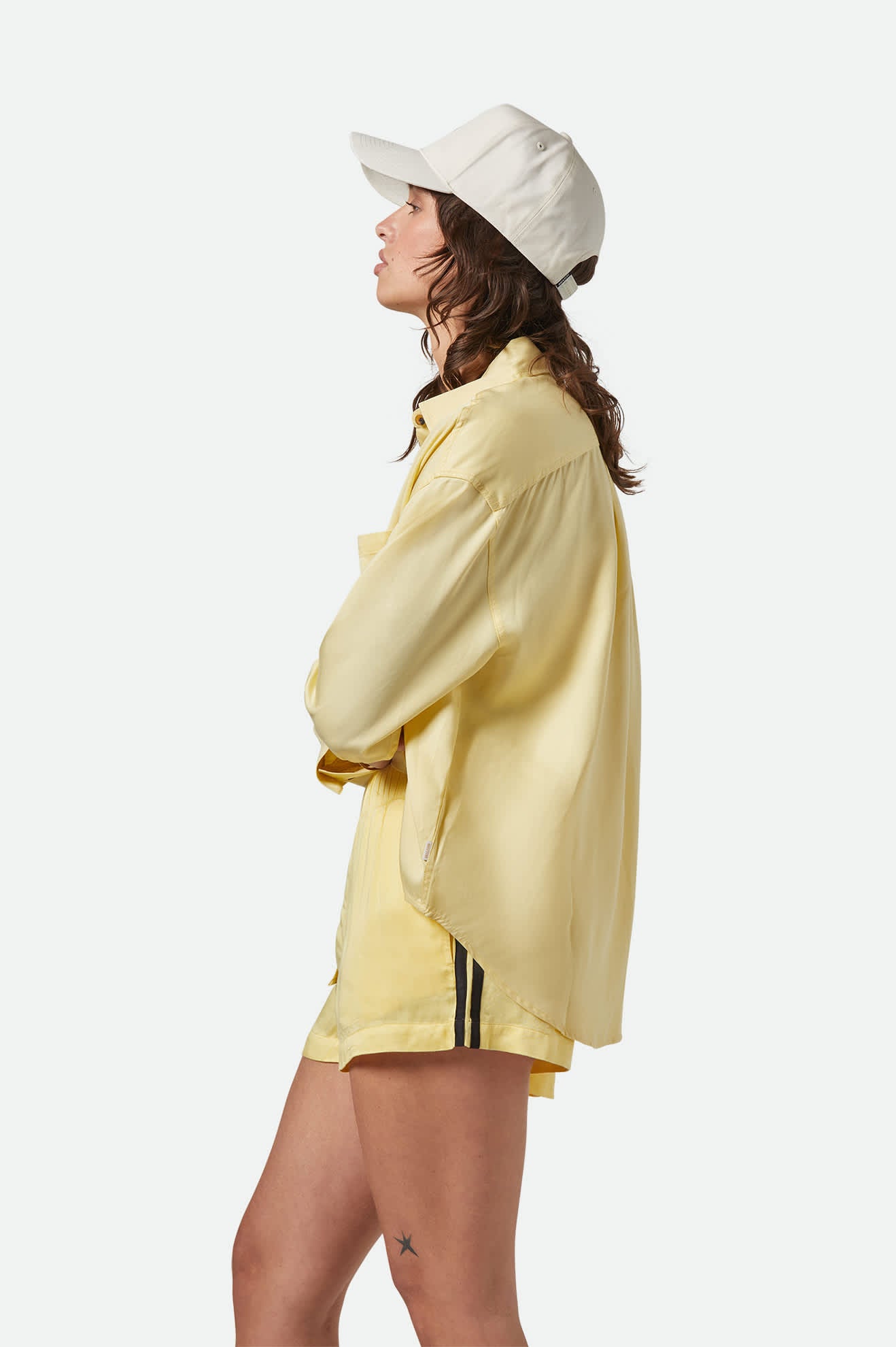 Women's Aces Netplus Snapback in the color Whitecap - Women's Side View