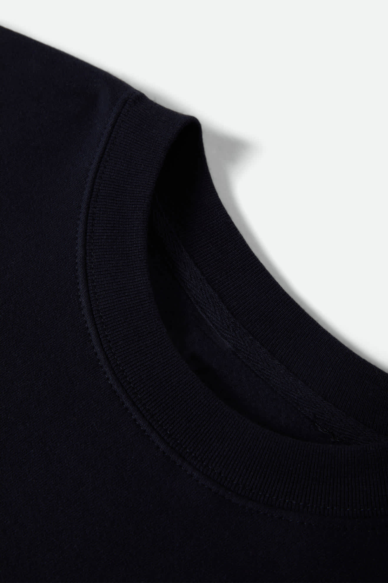 Men's Parson Patch Crew in the color Classic Navy - Additional Laydown image