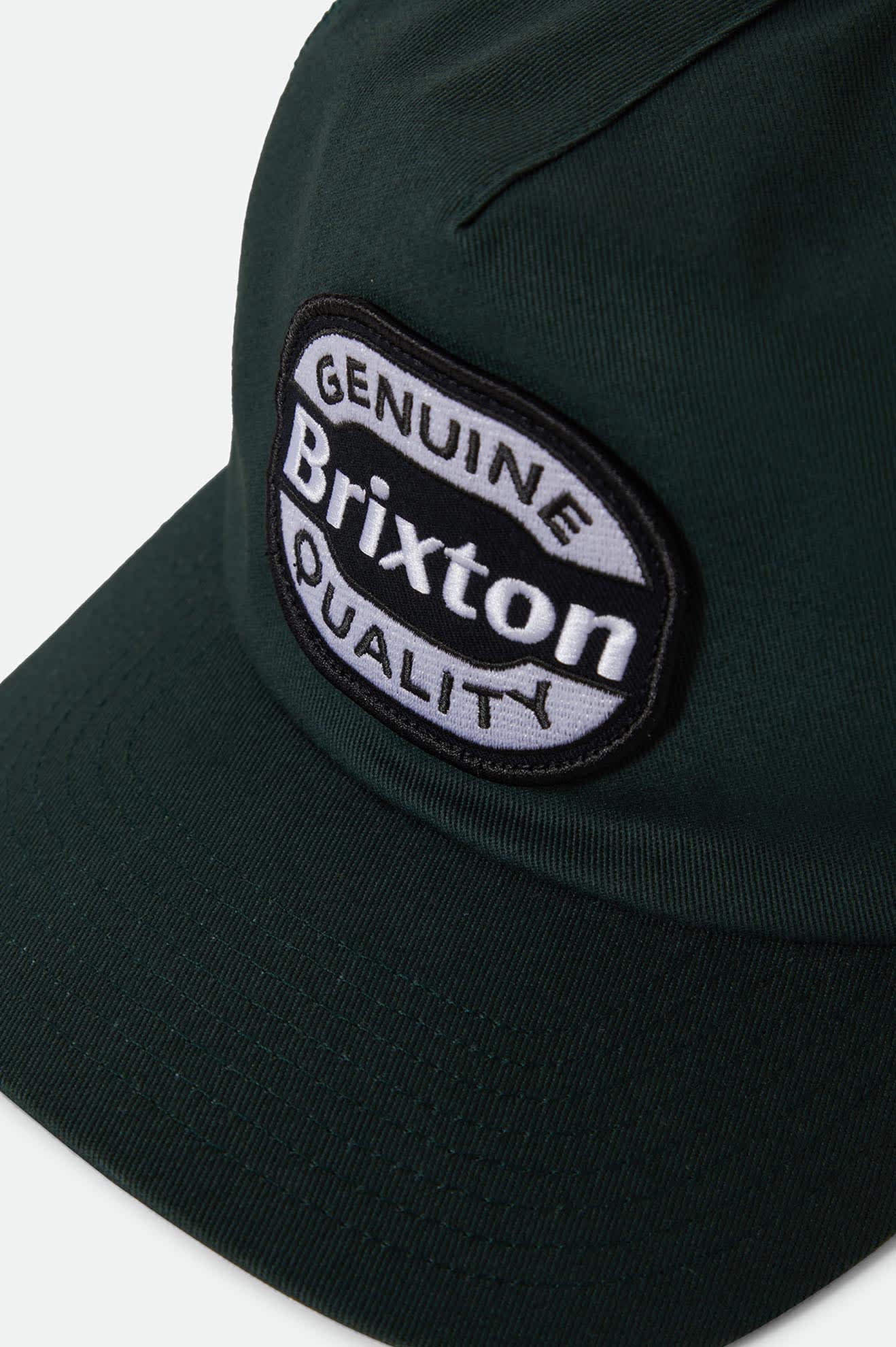 Unisex Keaton Netplus Trucker Hat in the color Deep Forest/Deep Forest - Additional Style View